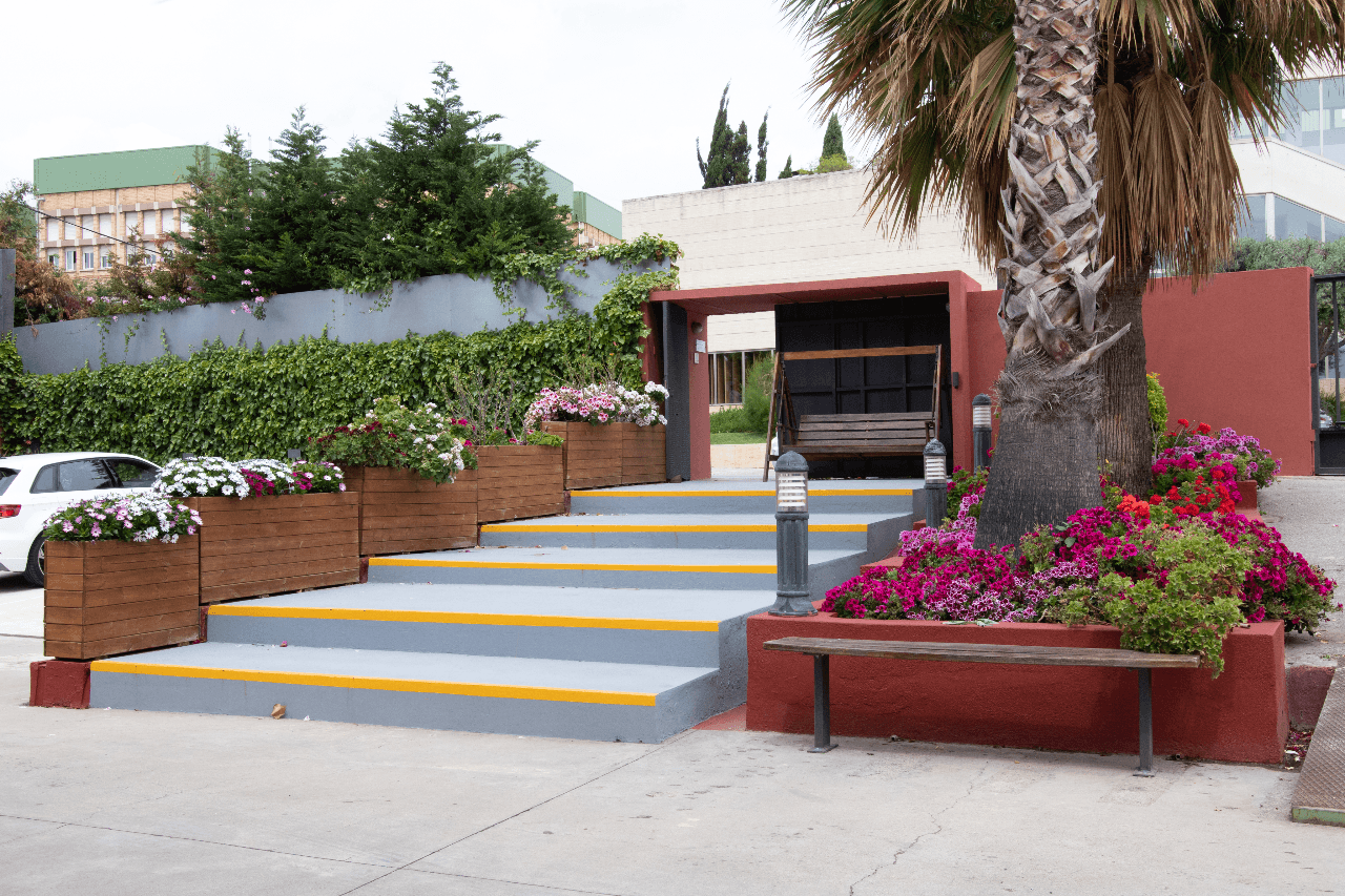 Entrance stairs Entrance stairs