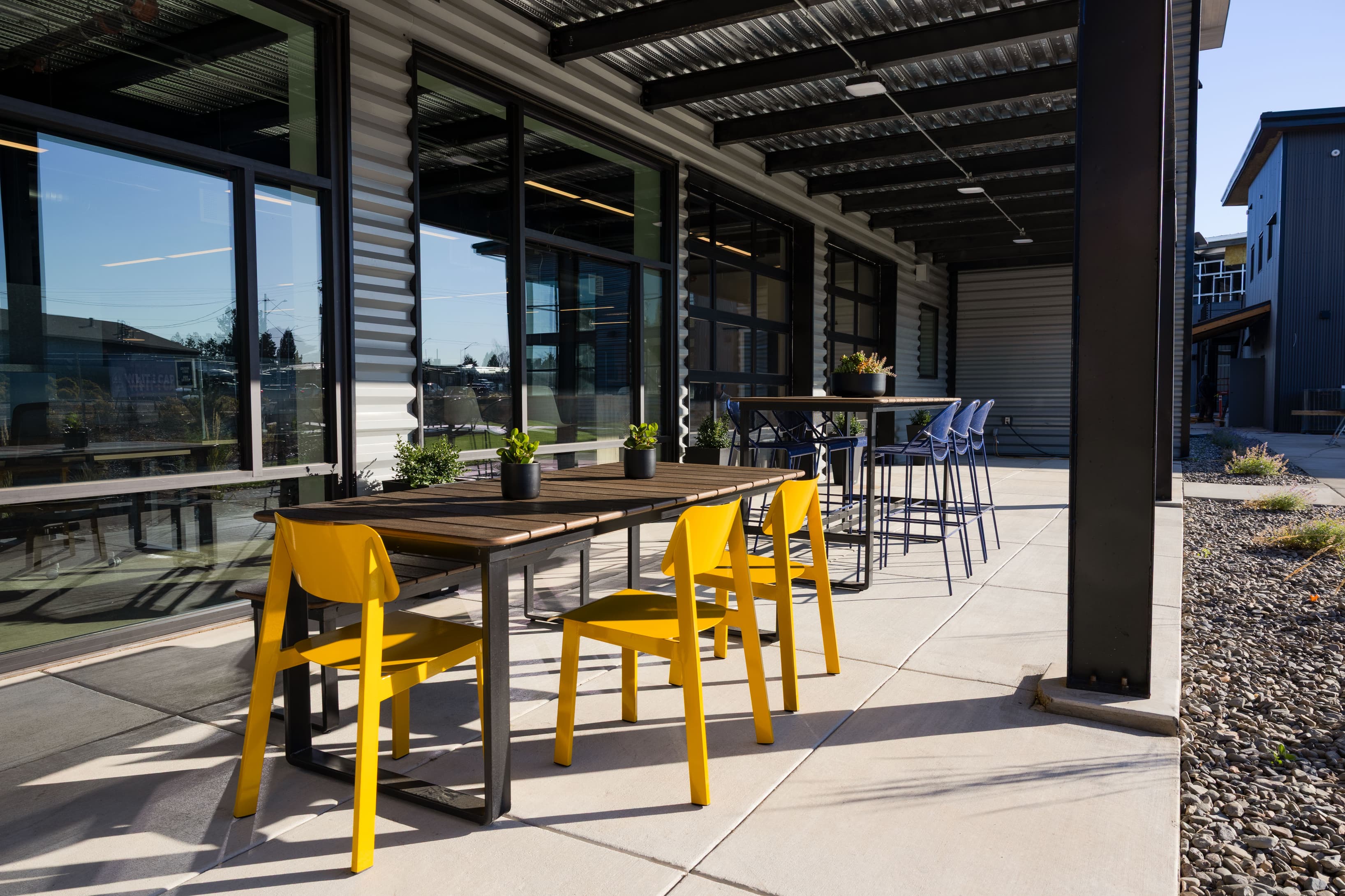 Outside patio Outside patio