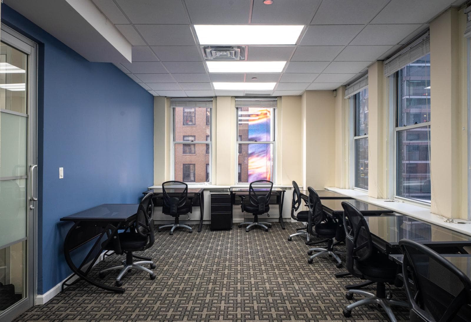 windowed office windowed office