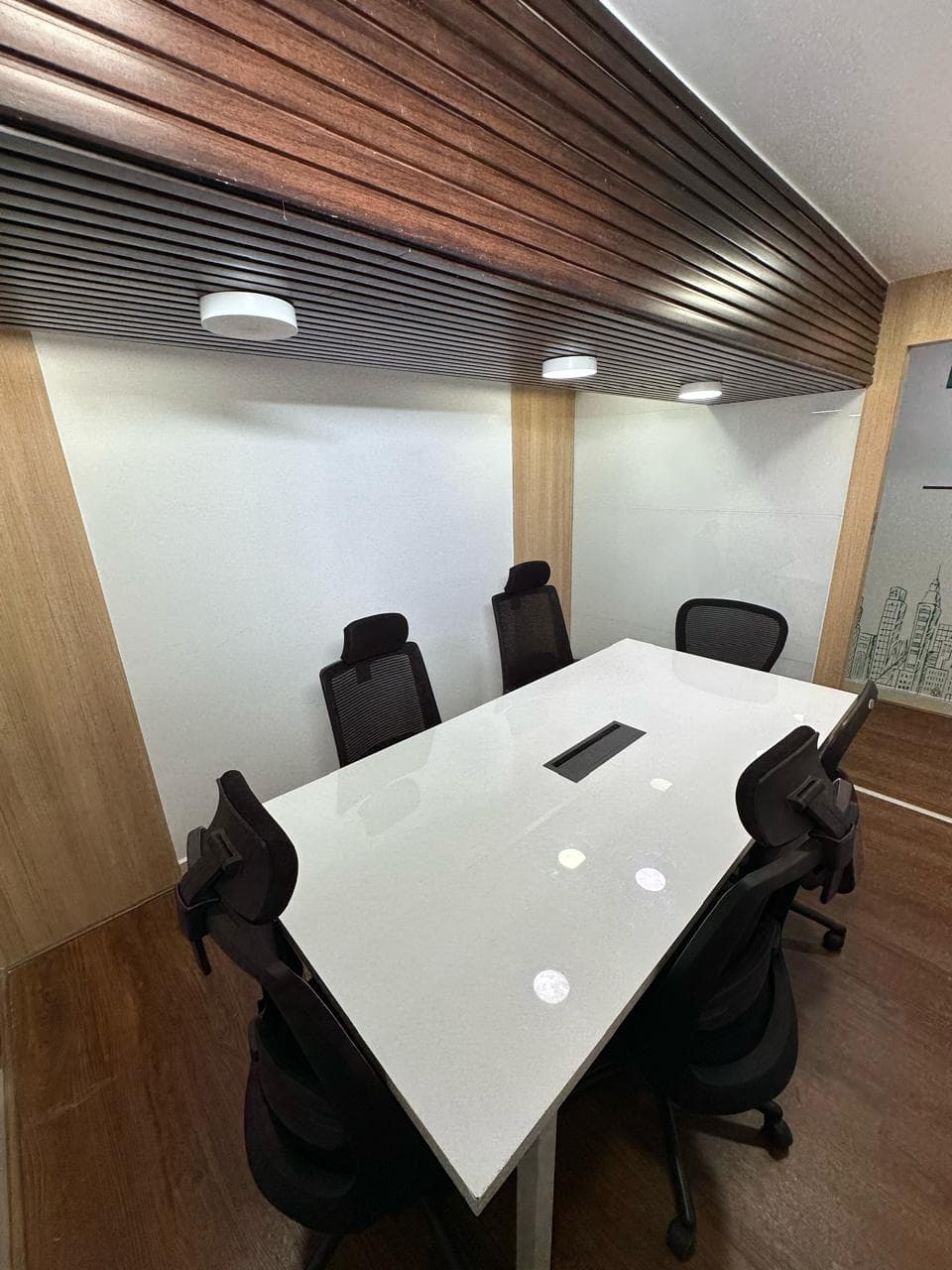 Professional board room designed for meetings, presentations, and discussions. Professional board room designed for meetings, presentations, and discussions.