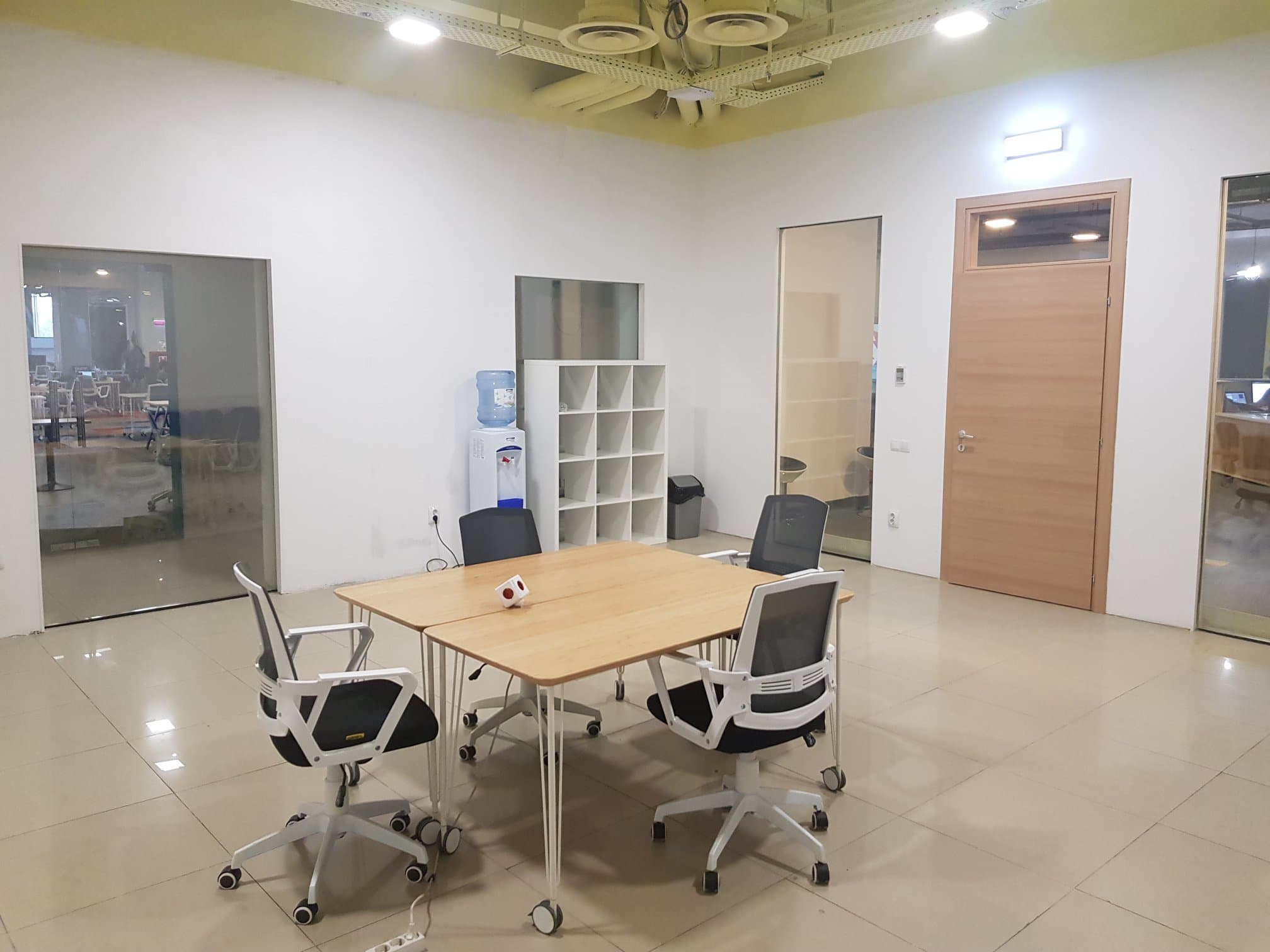 A large meeting room A large meeting room