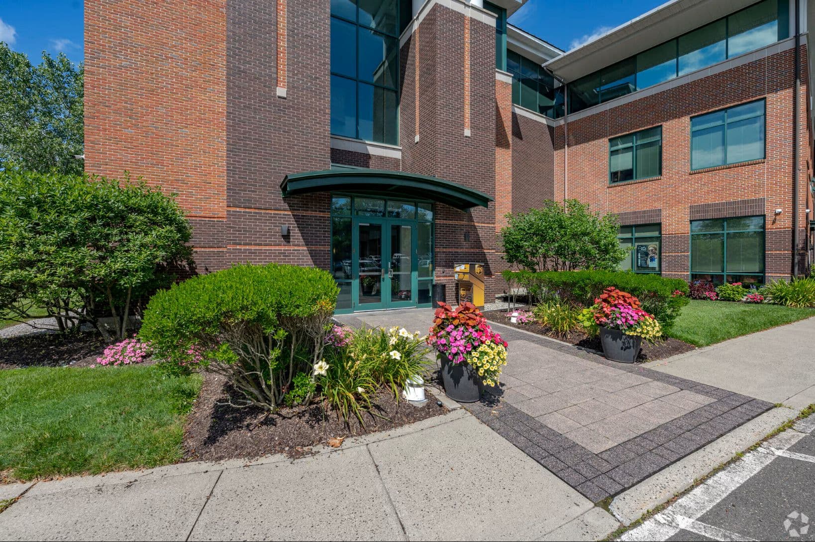 Entrance to building Entrance to building