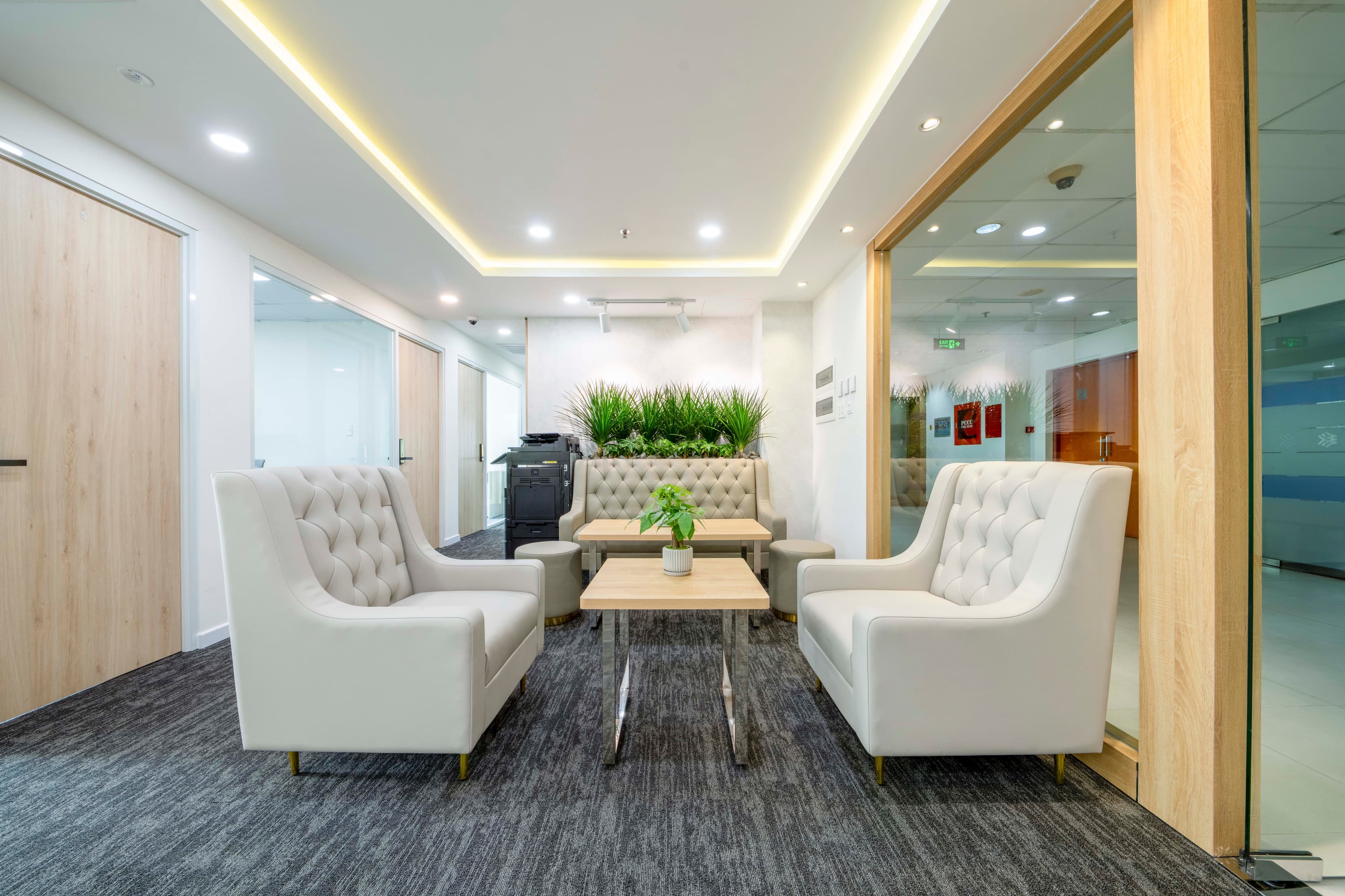 Reception area Reception area