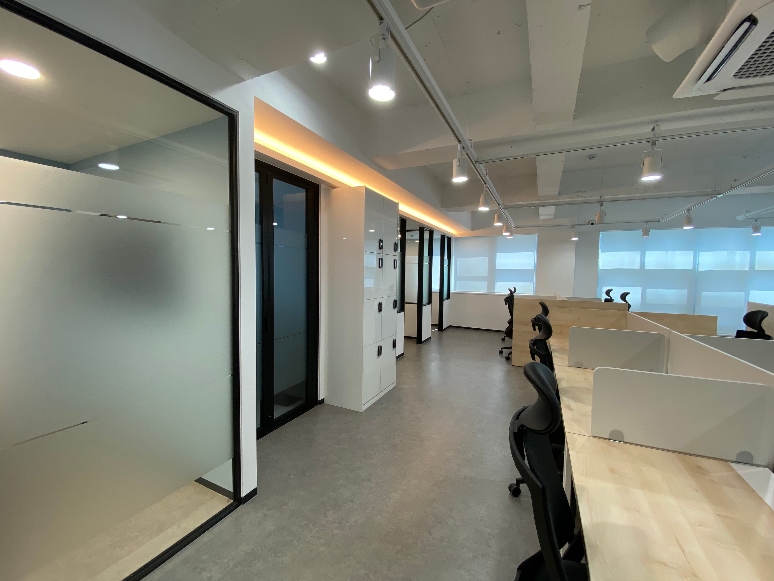 Co-working space corridor Co-working space corridor