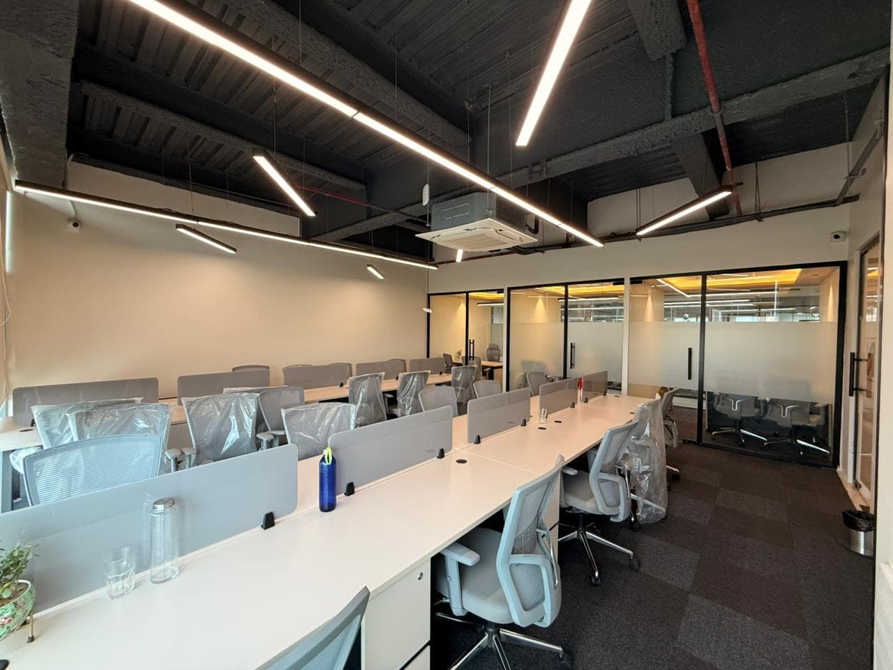 Built for focus and collaboration, this private space features high-speed Wi-Fi Built for focus and collaboration, this private space features high-speed Wi-Fi
