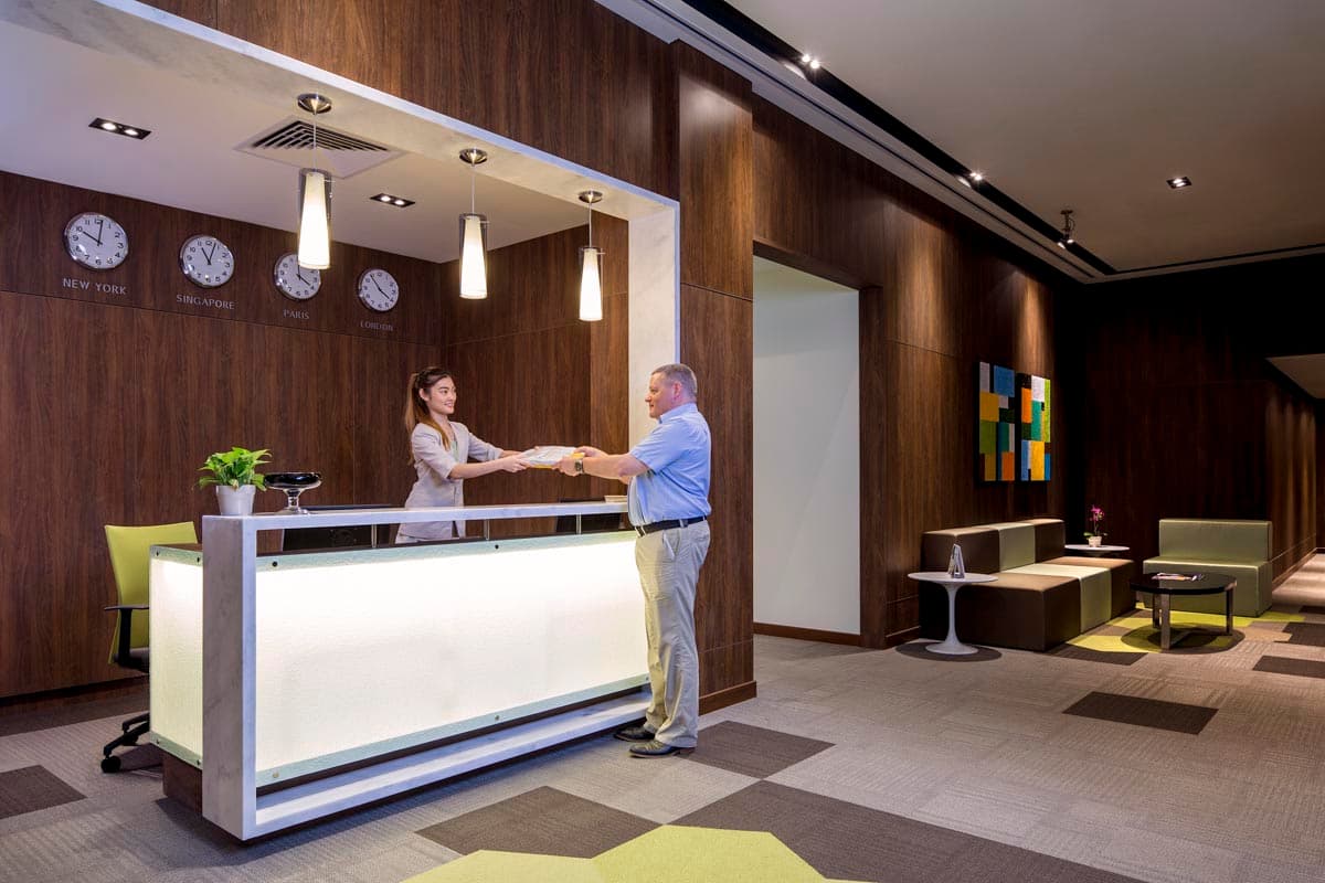 Serviced Office Reception Serviced Office Reception