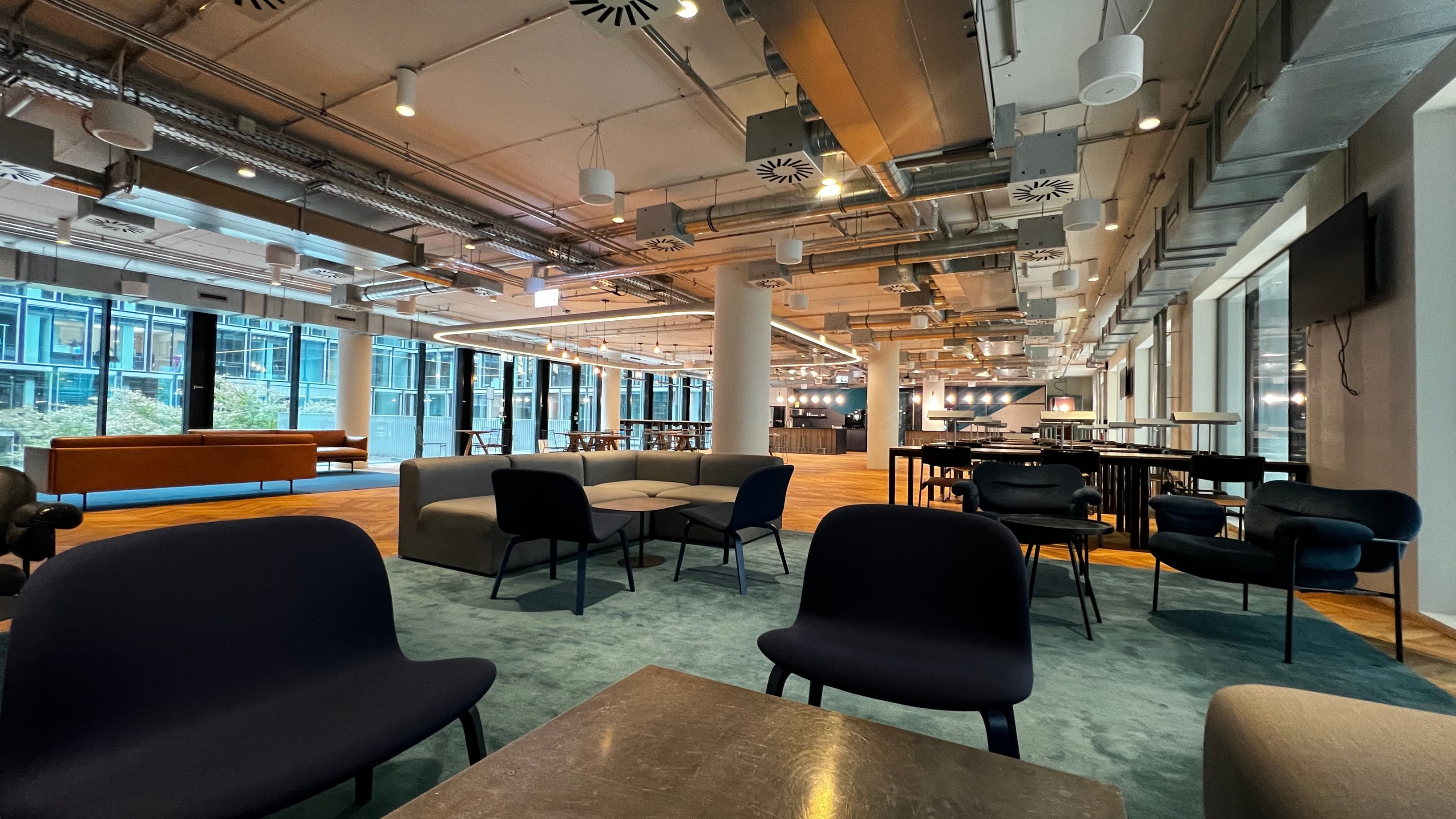 Here you can see our Lounge Area from a seated perspective Here you can see our Lounge Area from a seated perspective