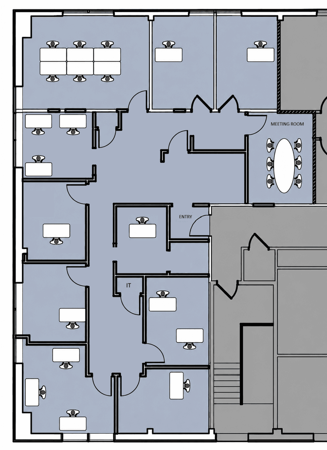 Workstation arrangement is fully customizable to suit your needs Workstation arrangement is fully customizable to suit your needs