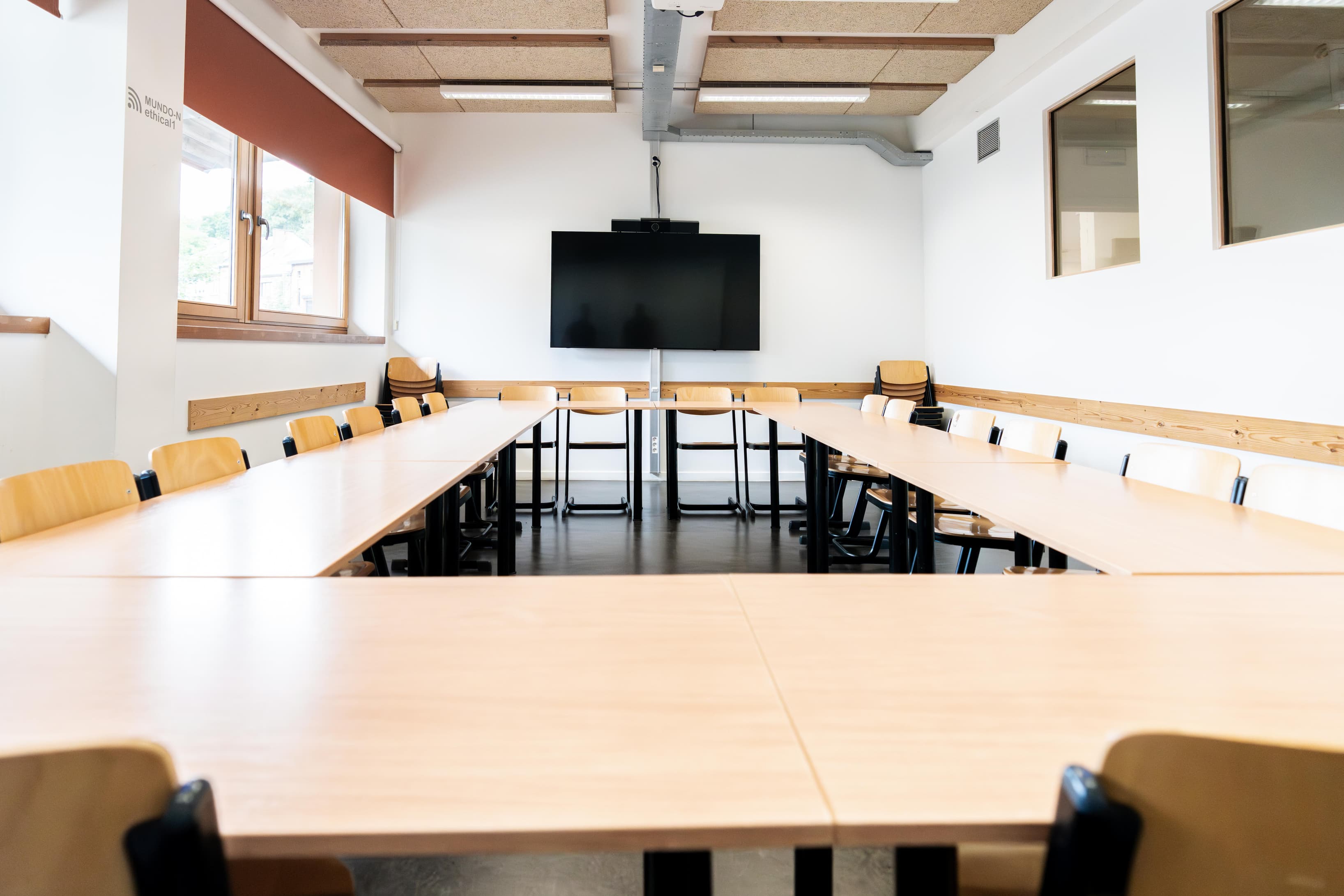 Salles équipées de manière professionnelle Salles équipées de manière professionnelle