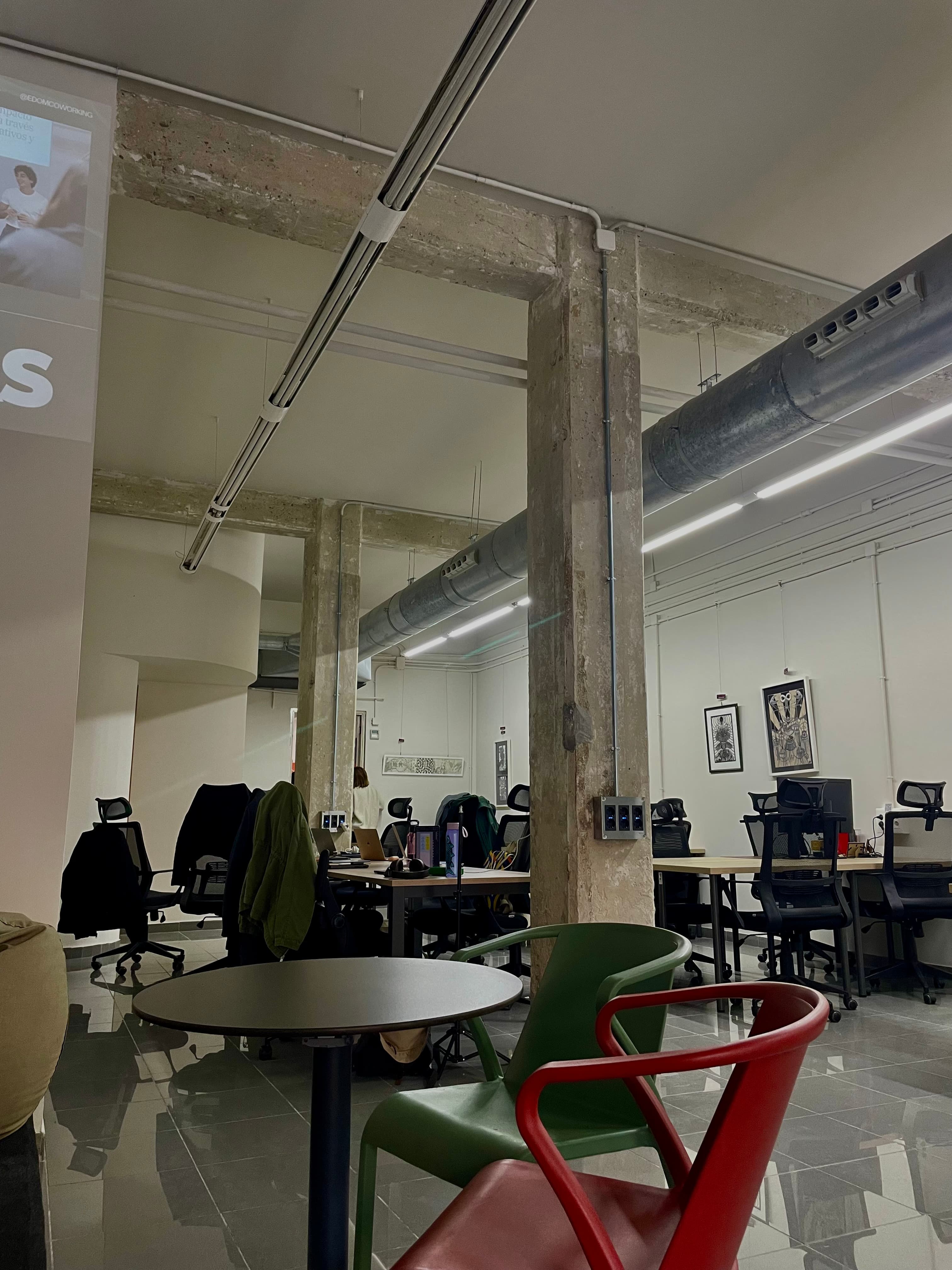 Bright open workspace Bright open workspace