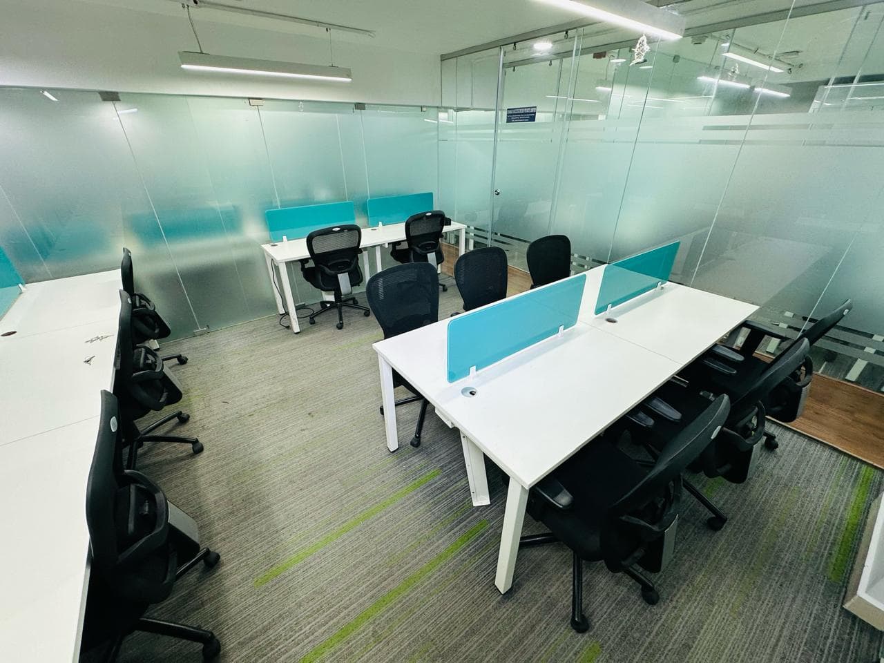 Fully furnished private office space for focused and productive team work. Fully furnished private office space for focused and productive team work.