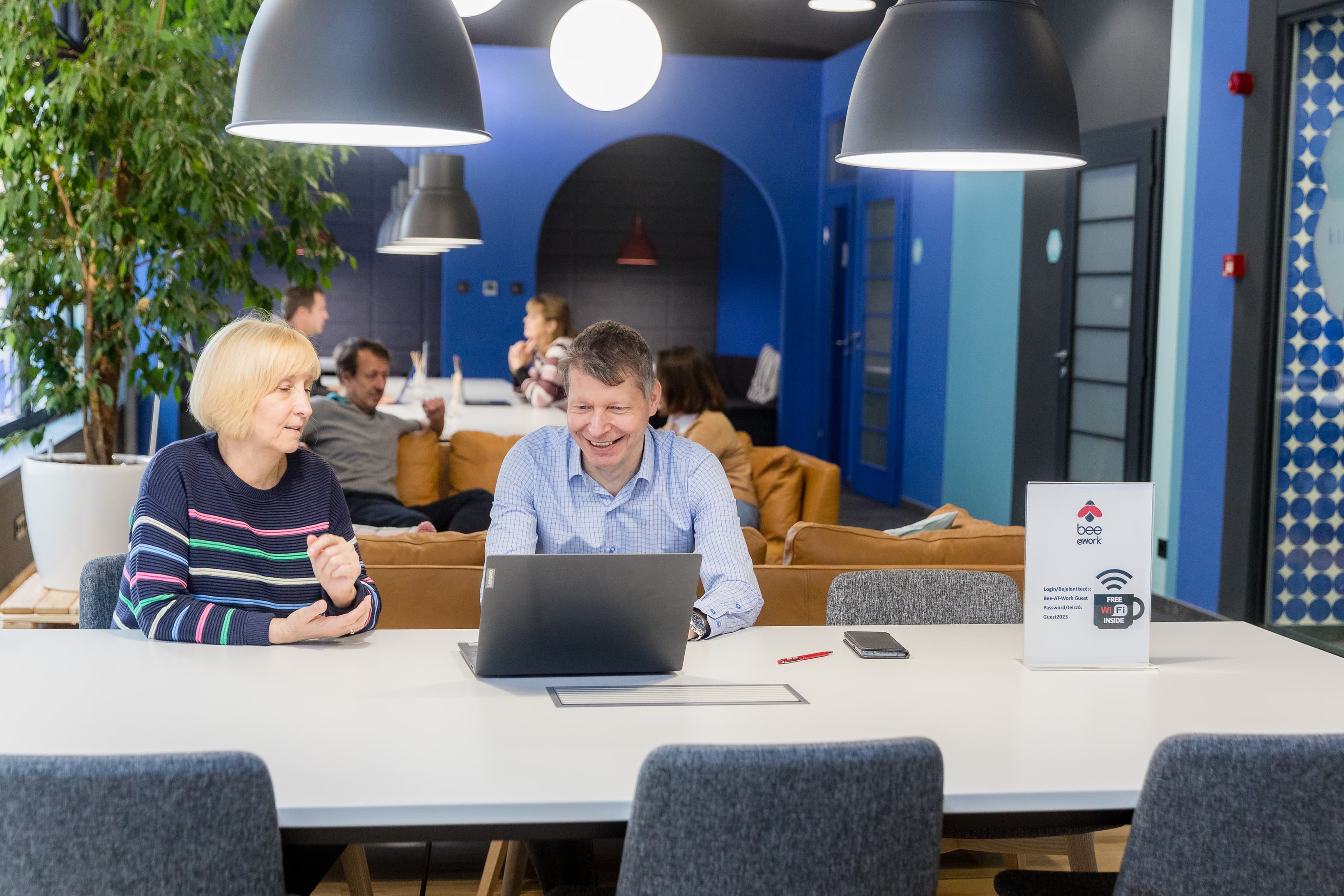 Coworking desk Coworking desk