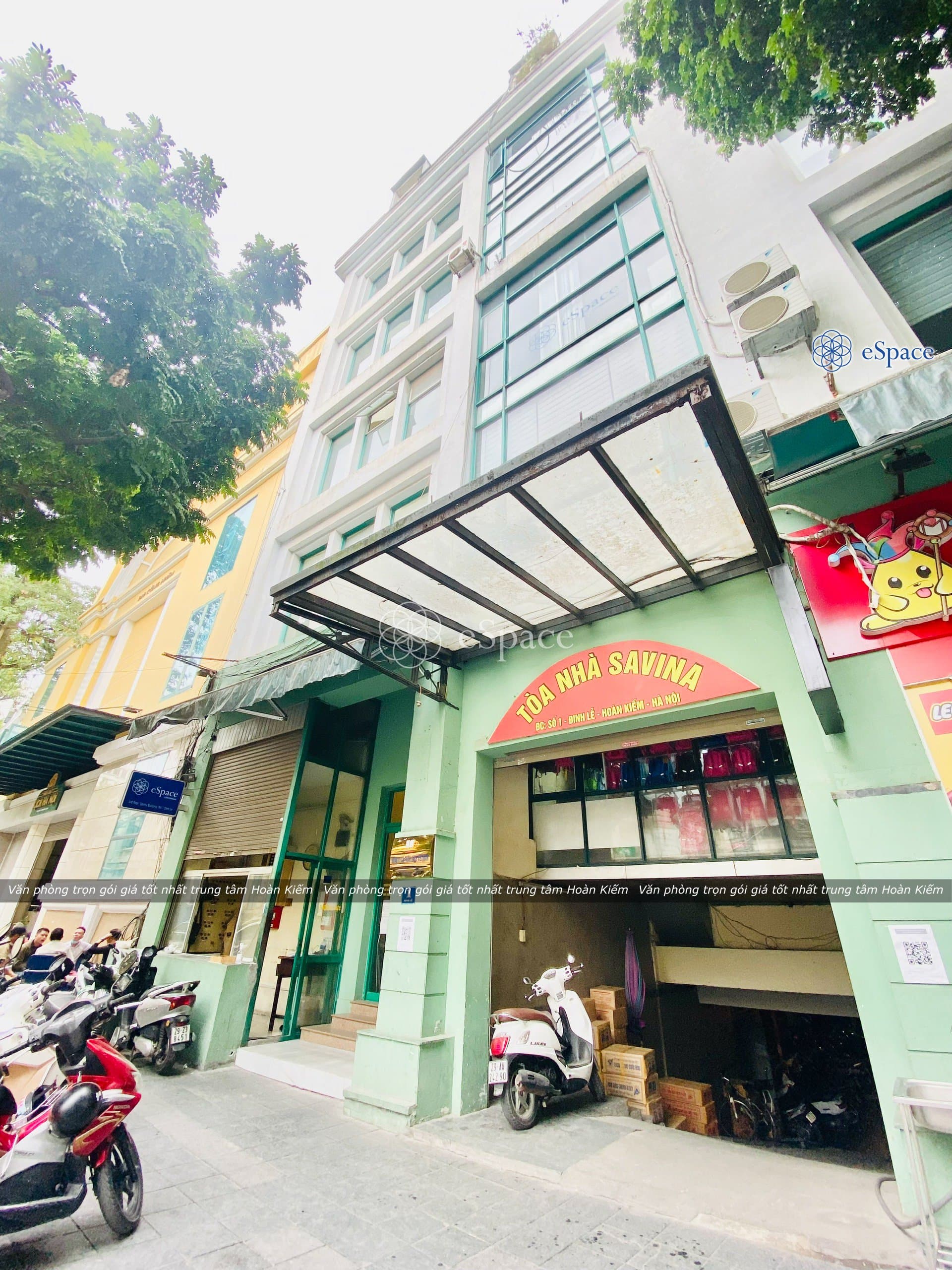 Outside the building Outside the building