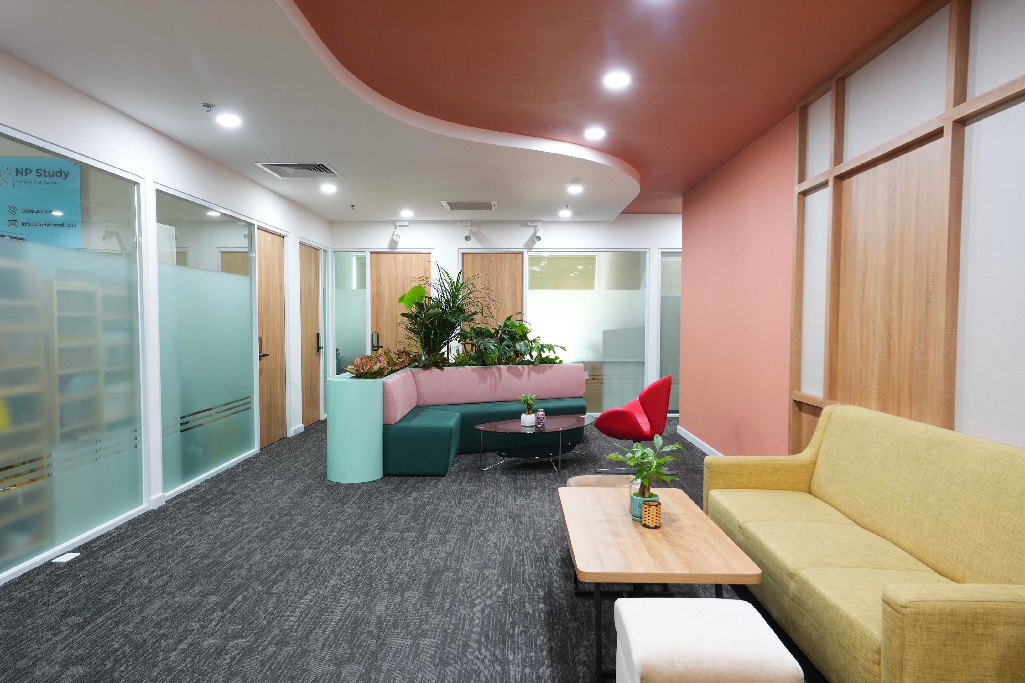 reception area reception area