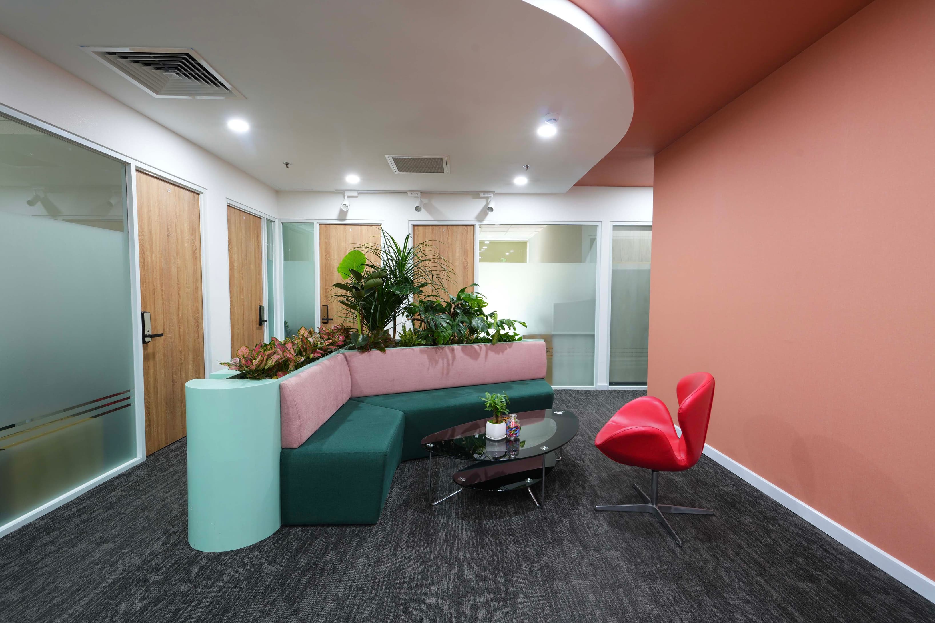 reception area reception area