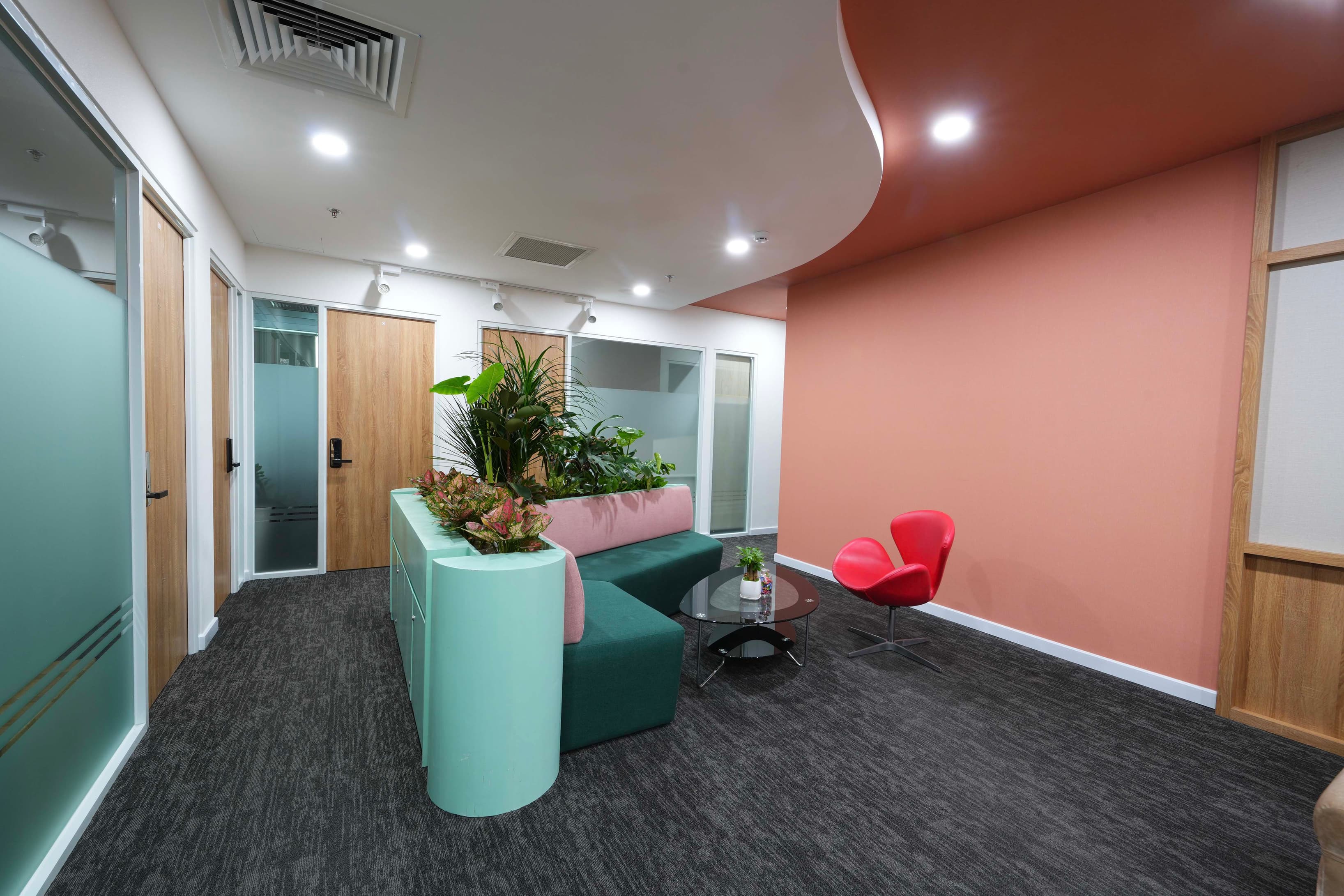 reception area reception area