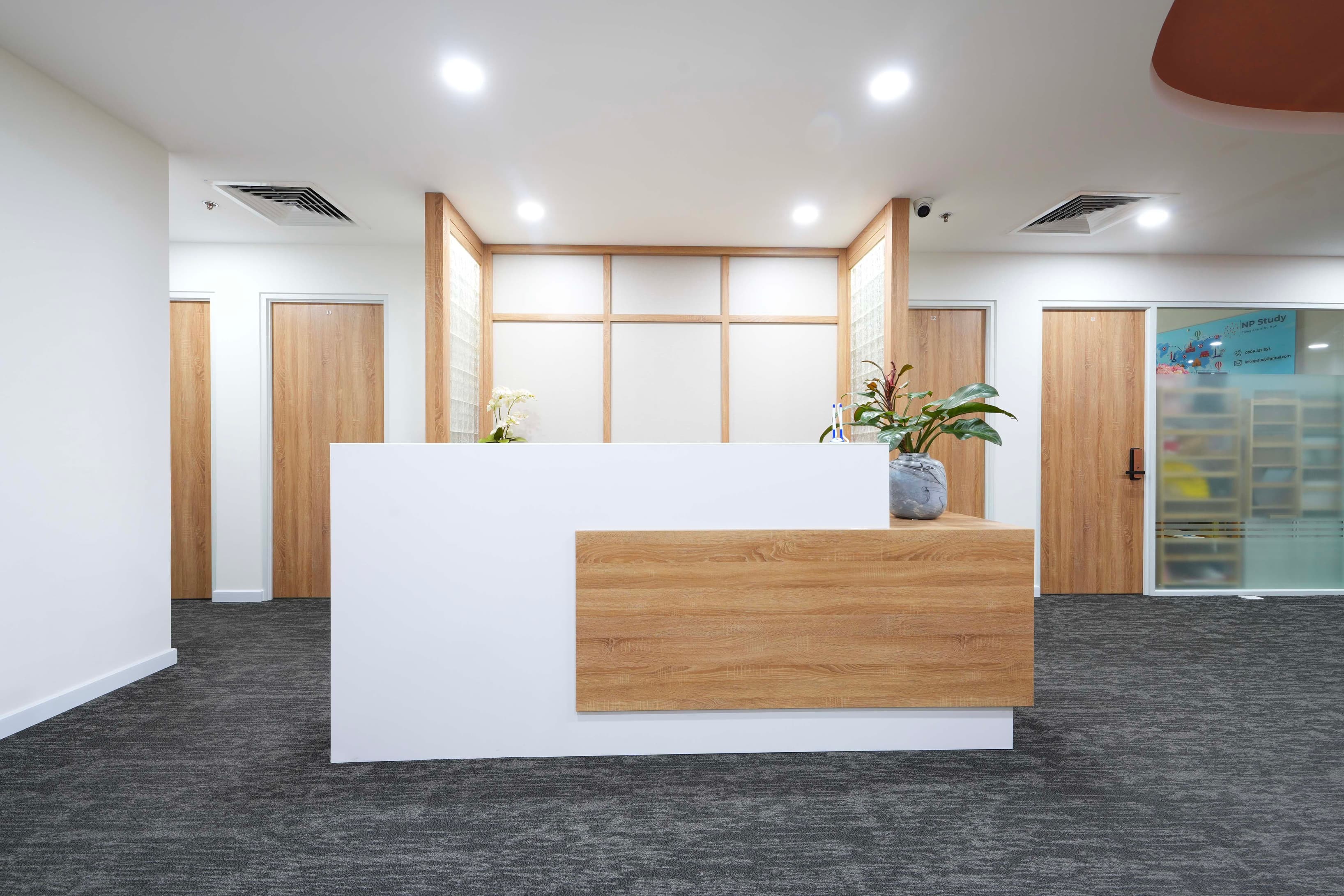 Reception area Reception area