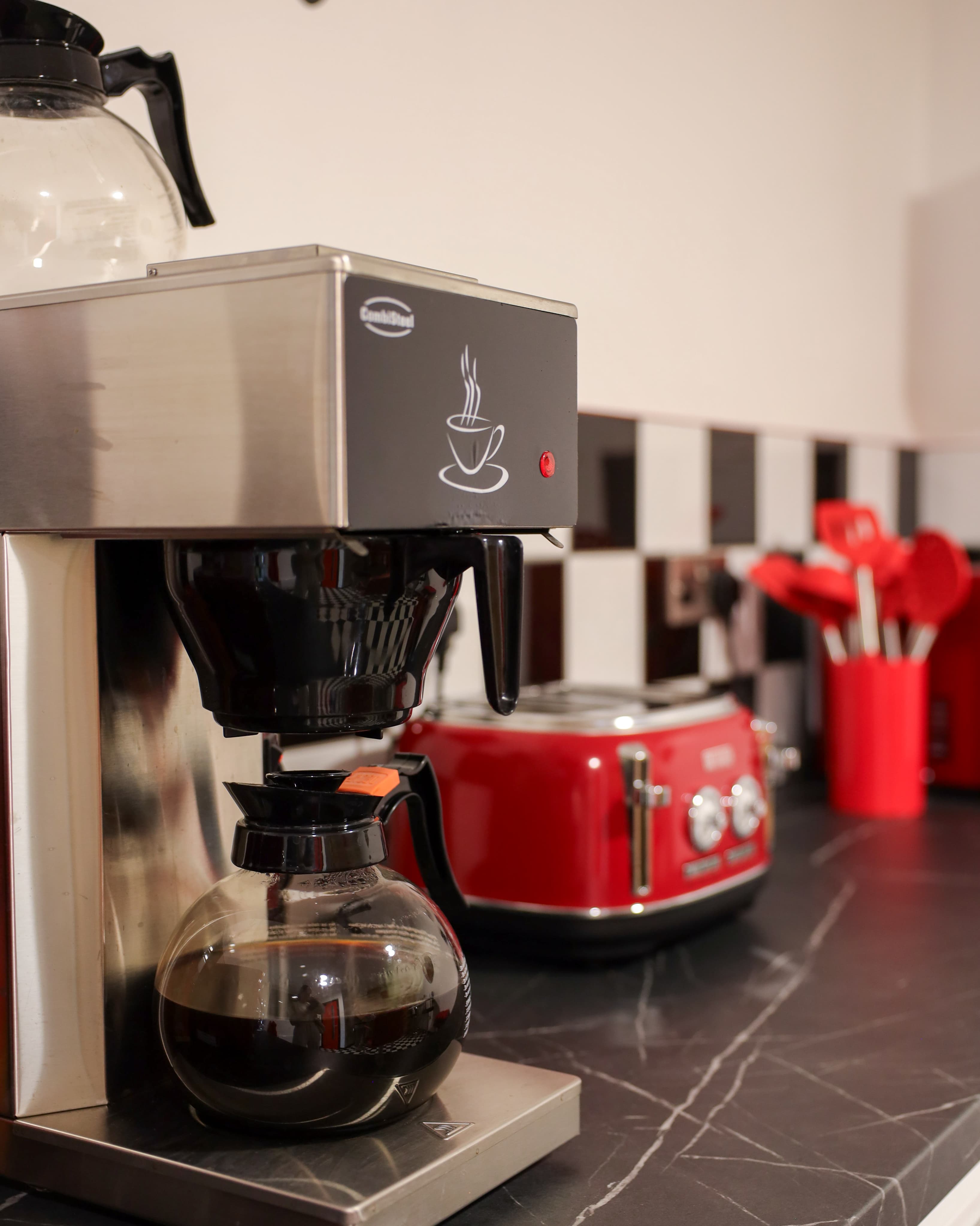 Close up of kitchen amenities Close up of kitchen amenities