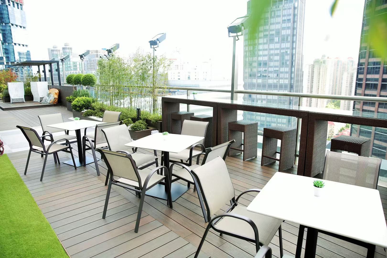 Coworking space-free usage for out-door garden Coworking space-free usage for out-door garden