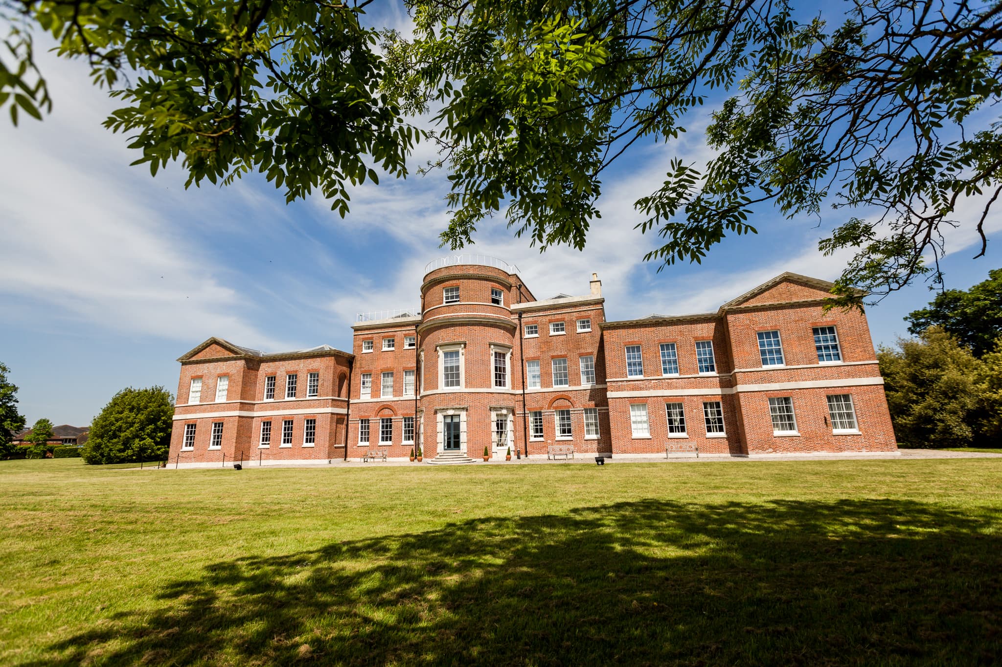 rear view of Cams Hall rear view of Cams Hall