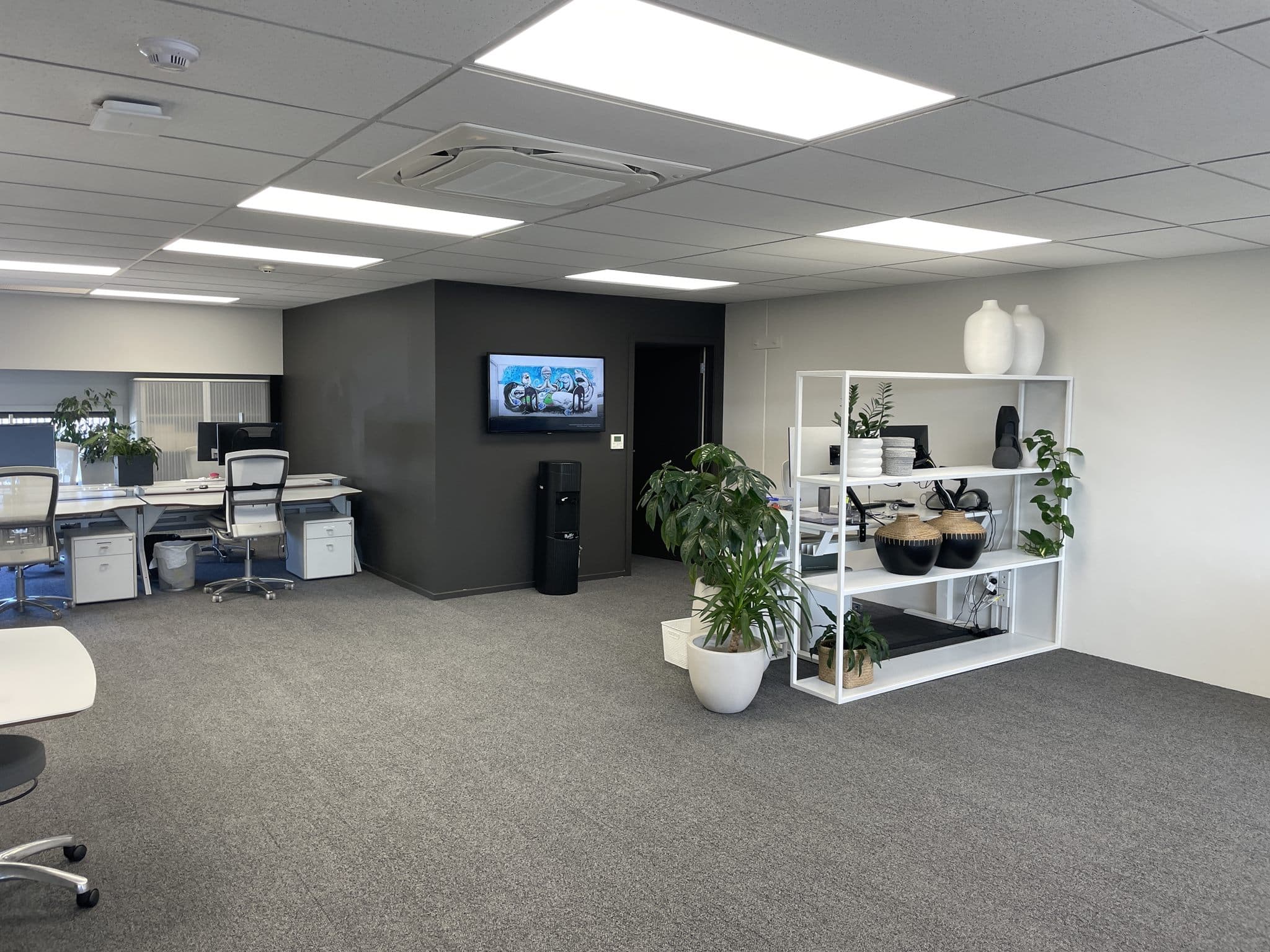 Open plan office Open plan office