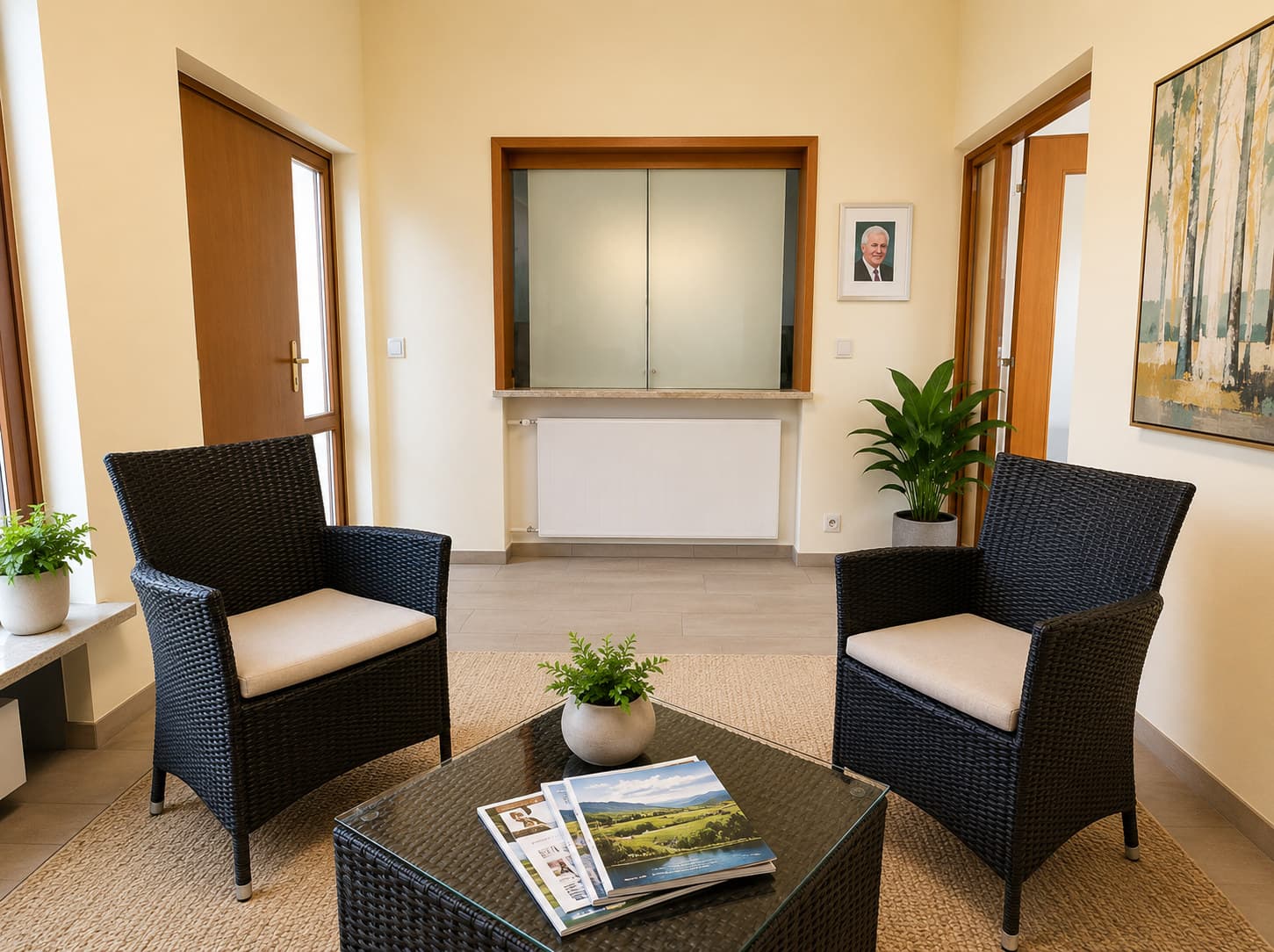 Waiting area Waiting area