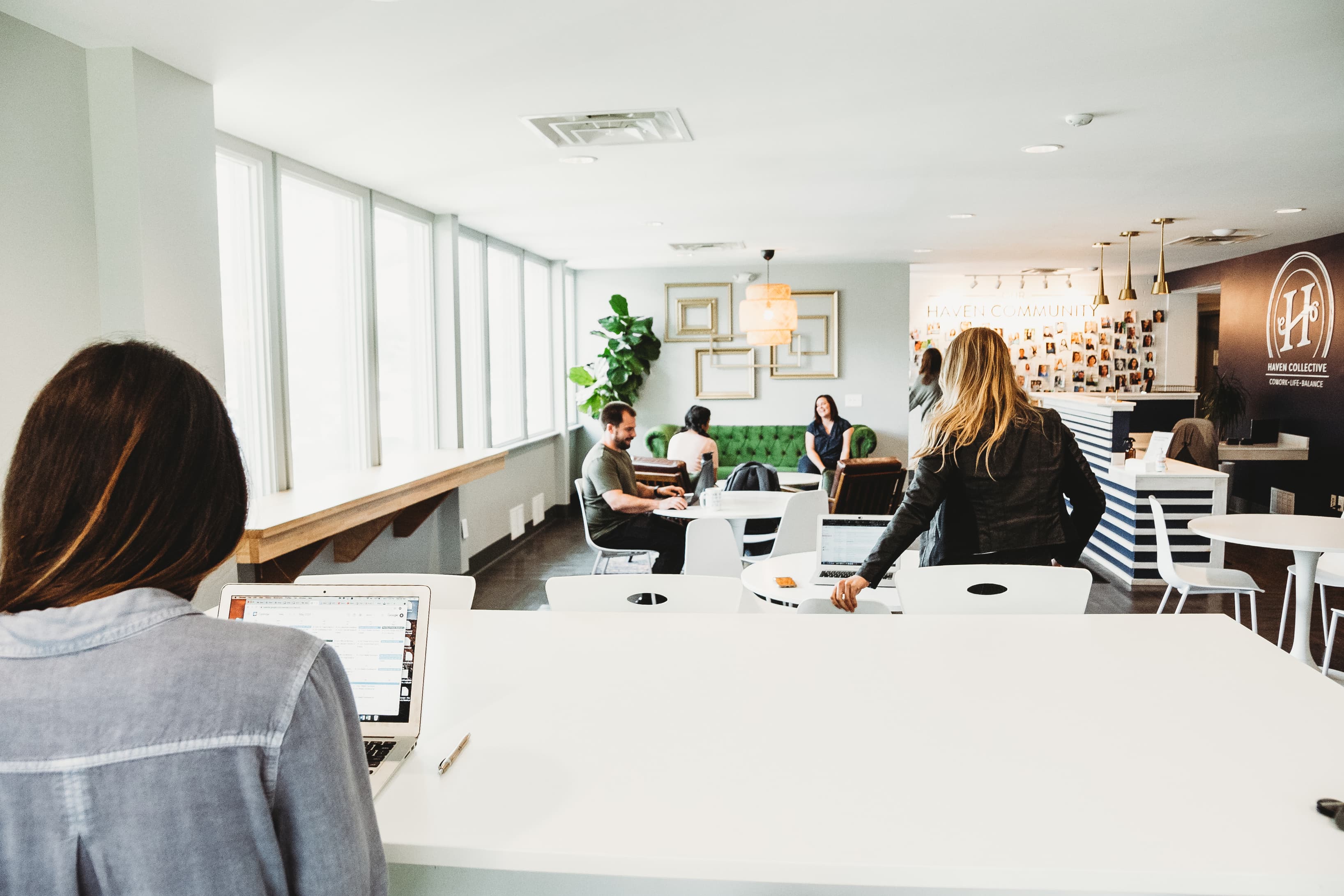 Lounge at Haven. Open Coworking space. Lounge at Haven. Open Coworking space.
