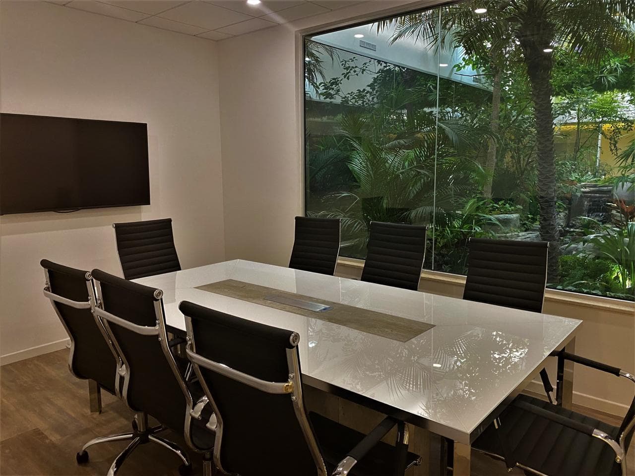 Indoor garden conference room Indoor garden conference room