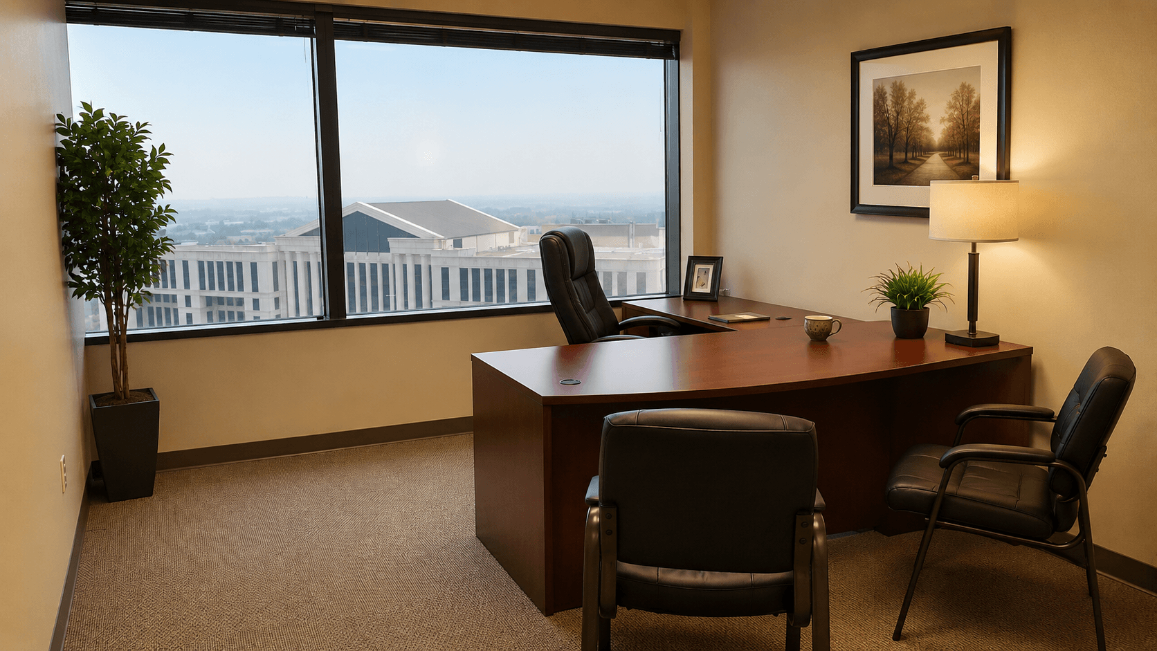 Courthouse VIew Private Office Courthouse VIew Private Office