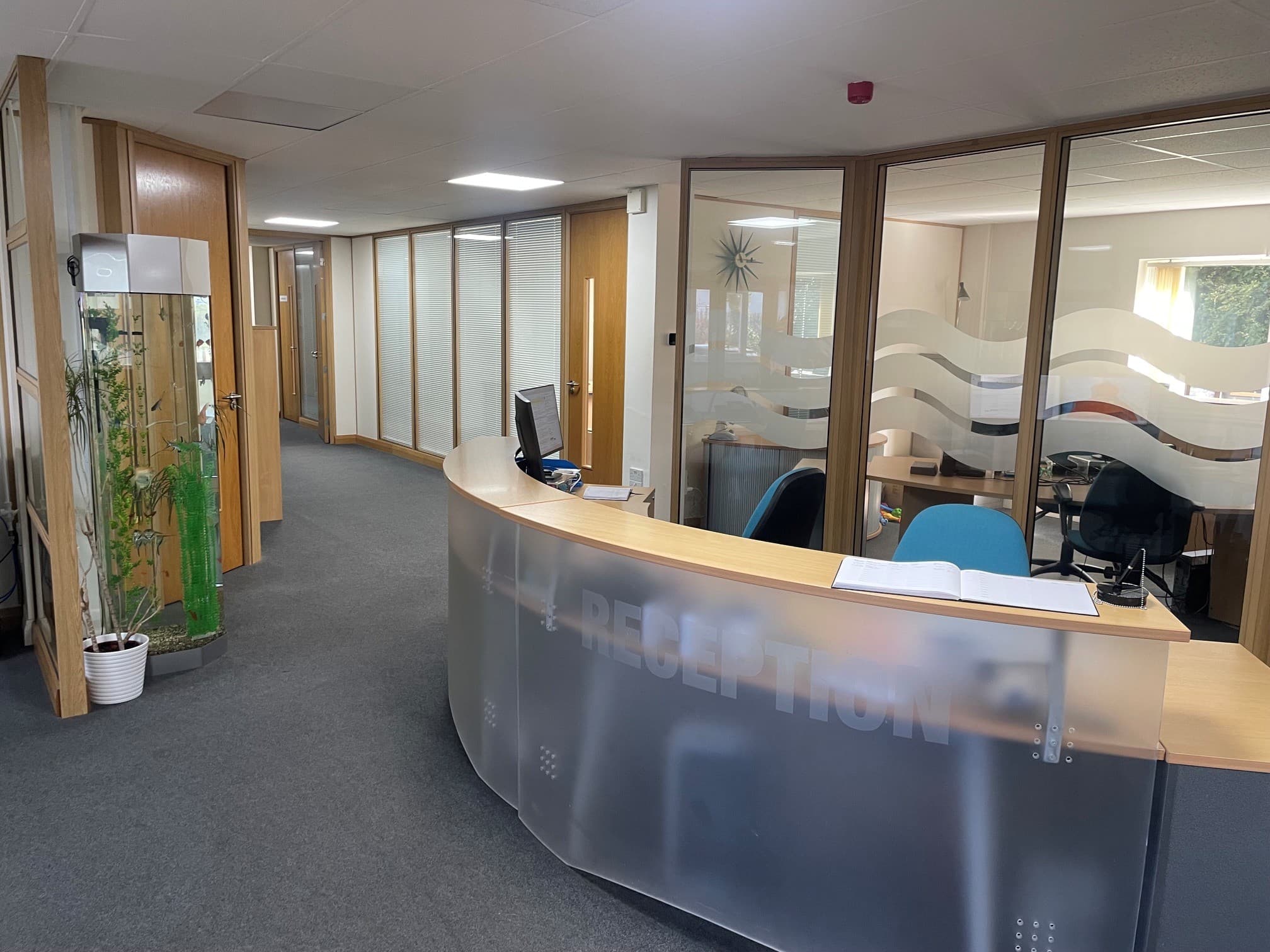 Reception desk Reception desk