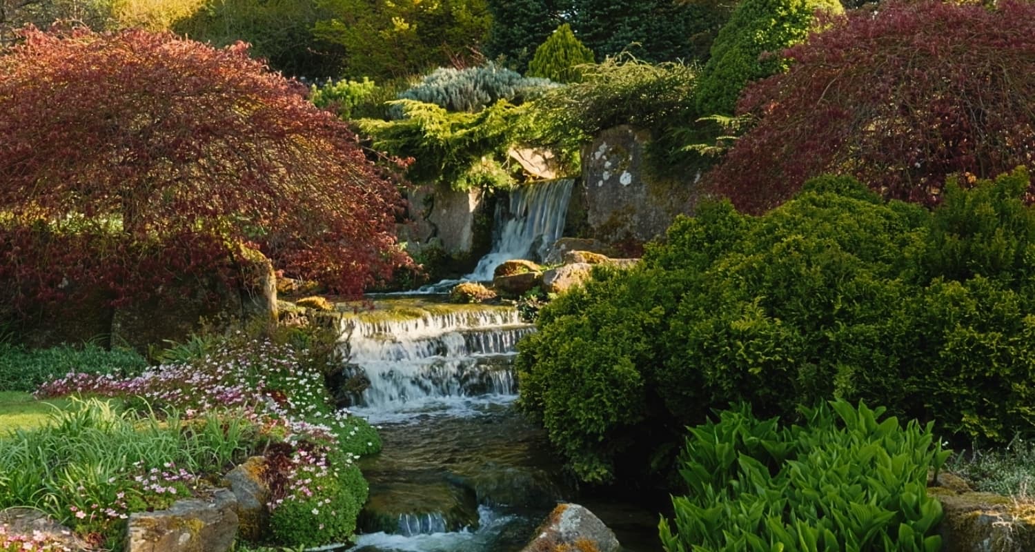 Lake and water features Lake and water features