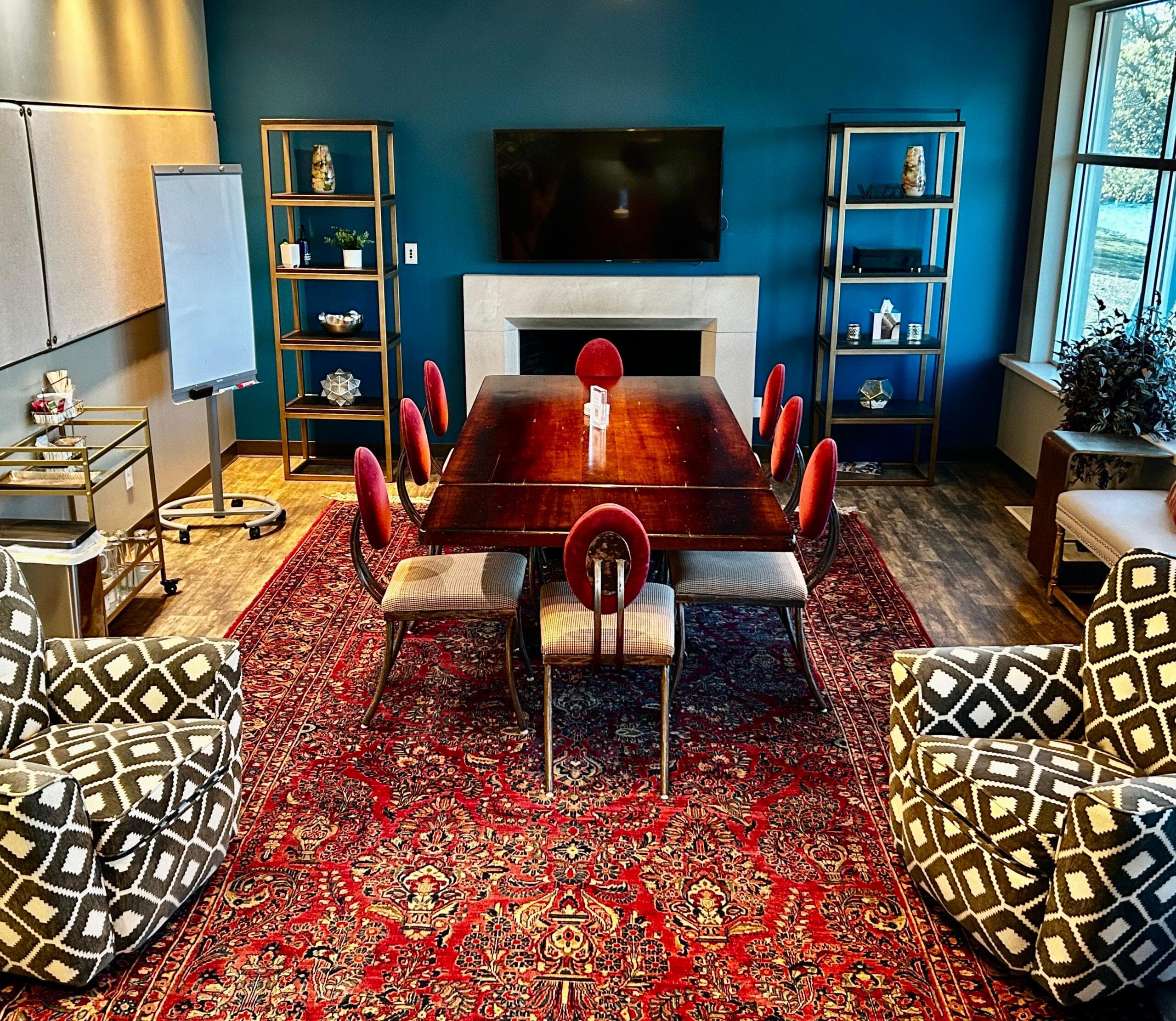 Fireside Chat Meeting Room Fireside Chat Meeting Room