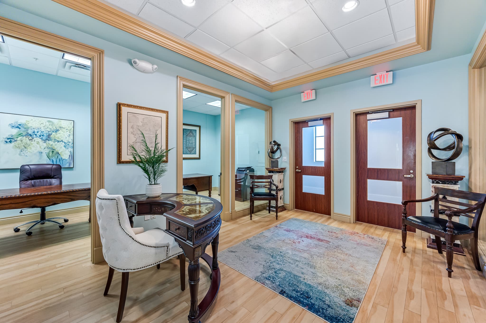 Reception Facing Main Office Entrance Reception Facing Main Office Entrance