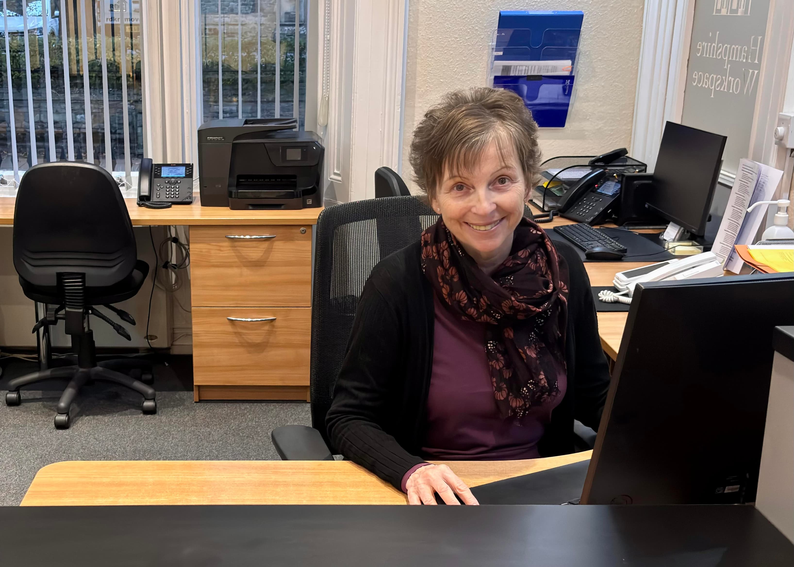 A friendly reception A friendly reception