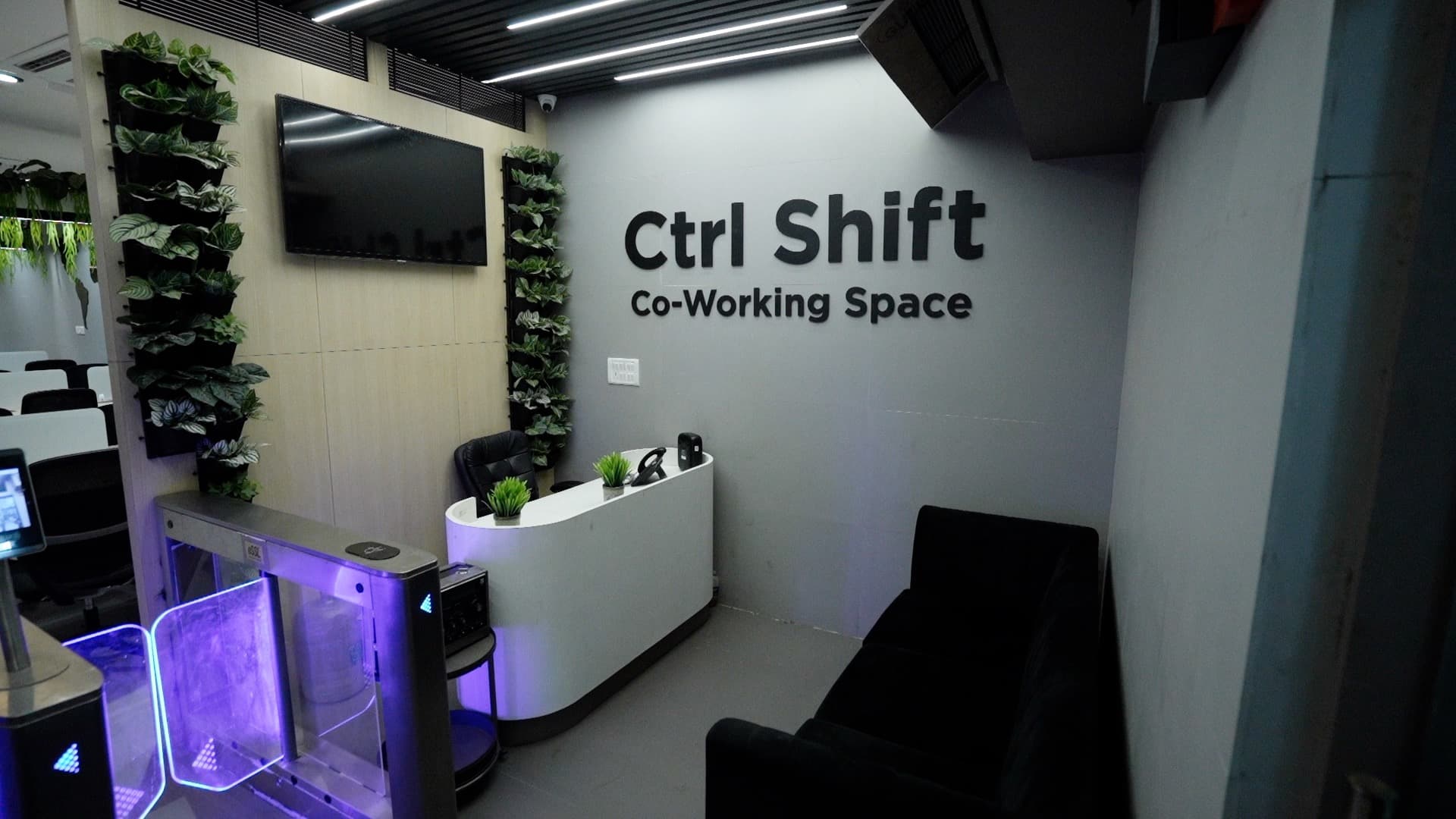 Ctrl shift space reception Desk Ctrl shift space reception Desk