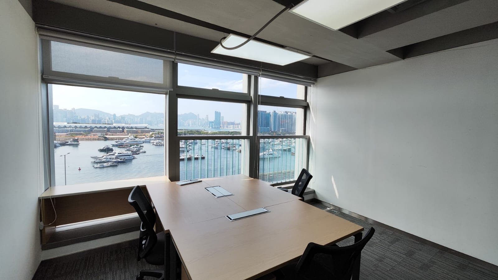 Seaview office with privacy glass door Seaview office with privacy glass door