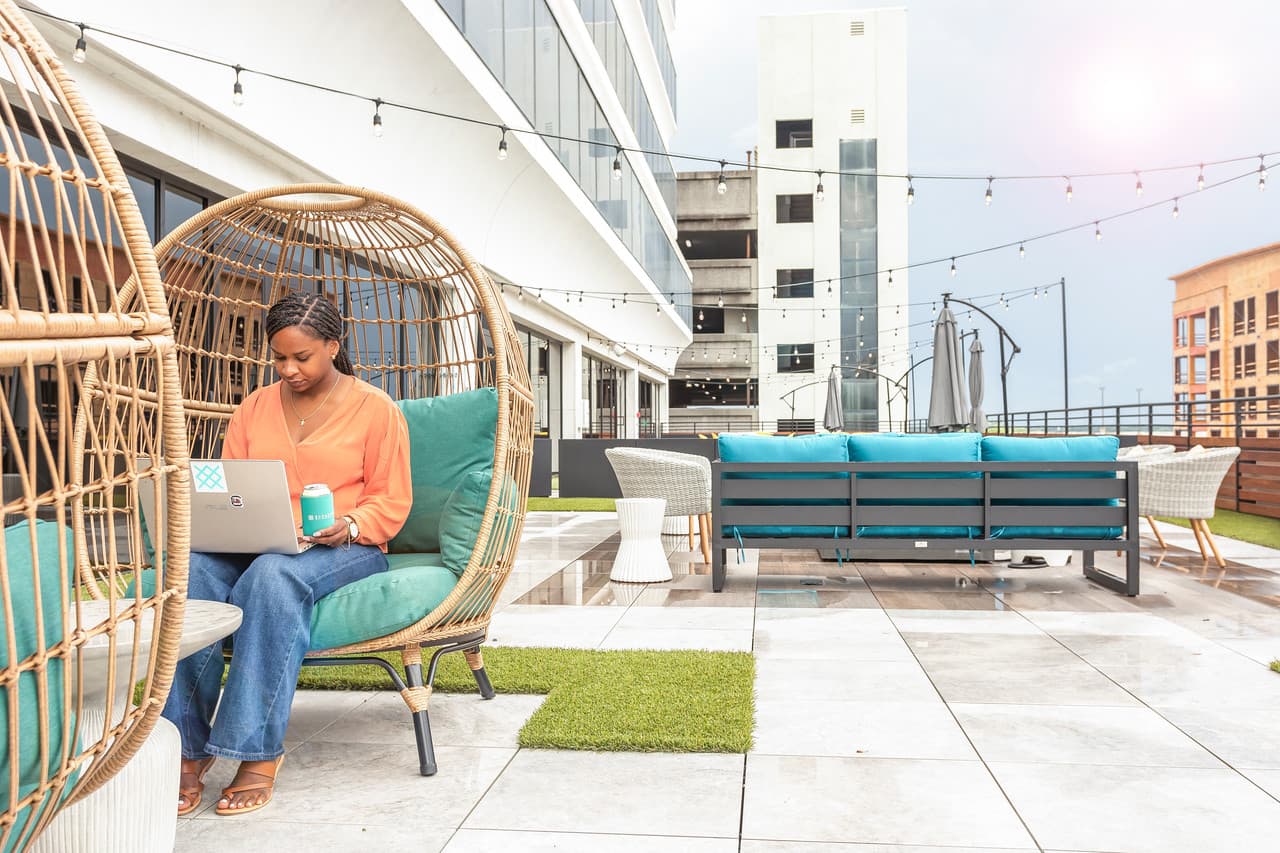 Outdoor Seating Area Outdoor Seating Area