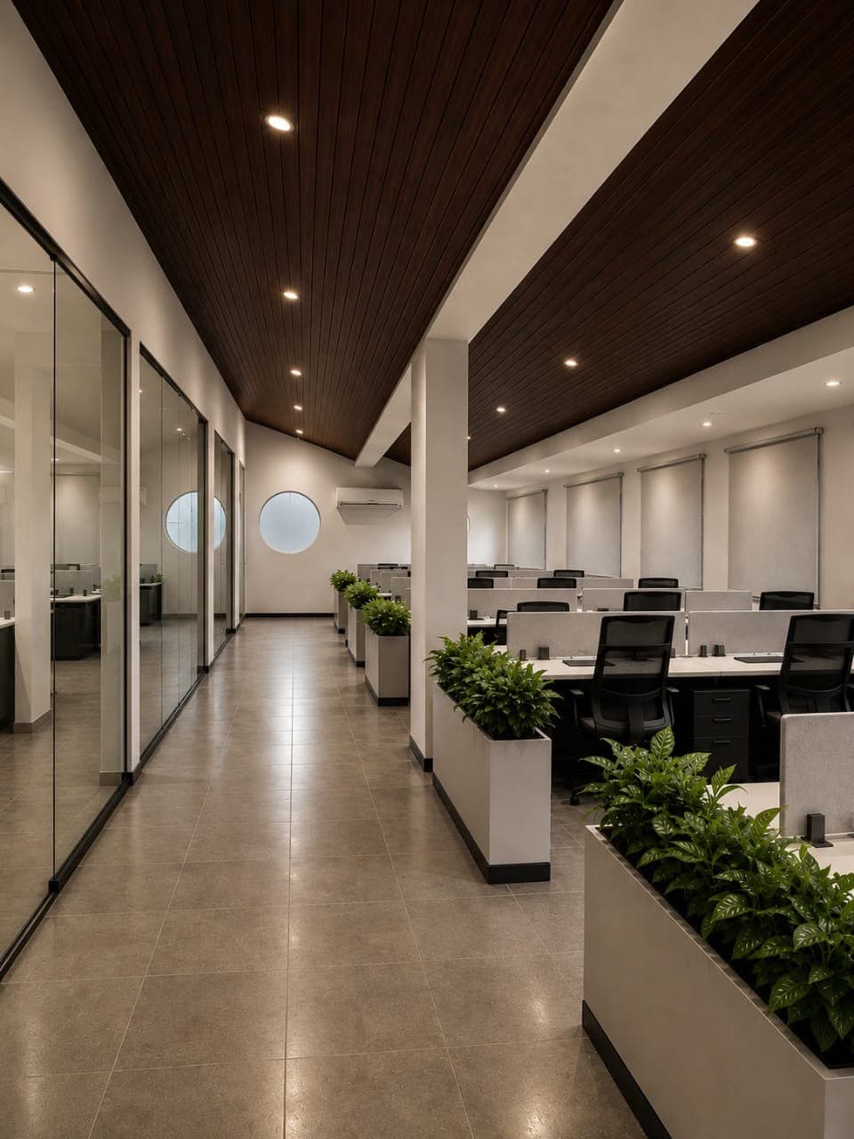 Bright open-plan coworking space at Dulowork with comfortable workstations and a professional environment. Bright open-plan coworking space at Dulowork with comfortable workstations and a professional environment.