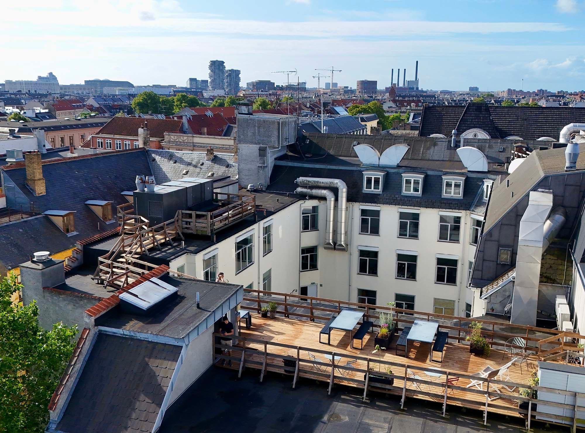Roof terrace Roof terrace
