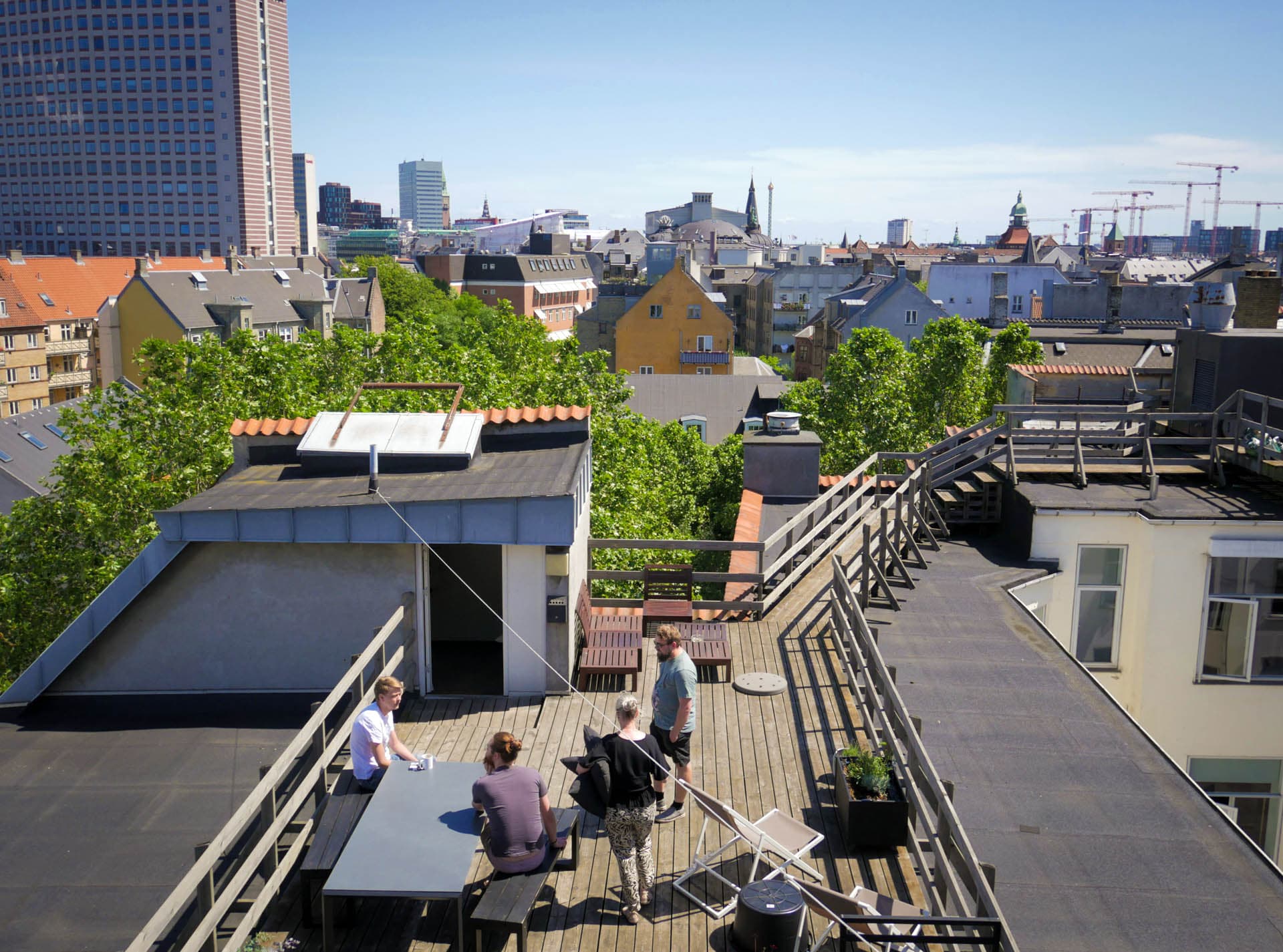 Roof terrace Roof terrace