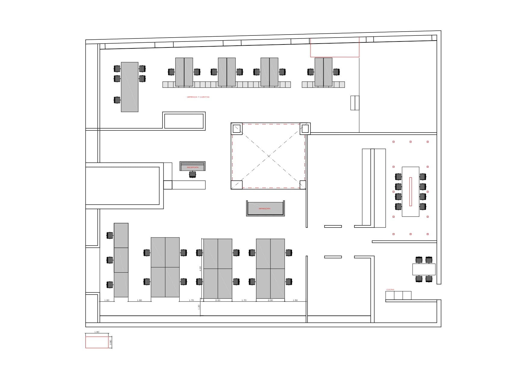 Office layout Office layout