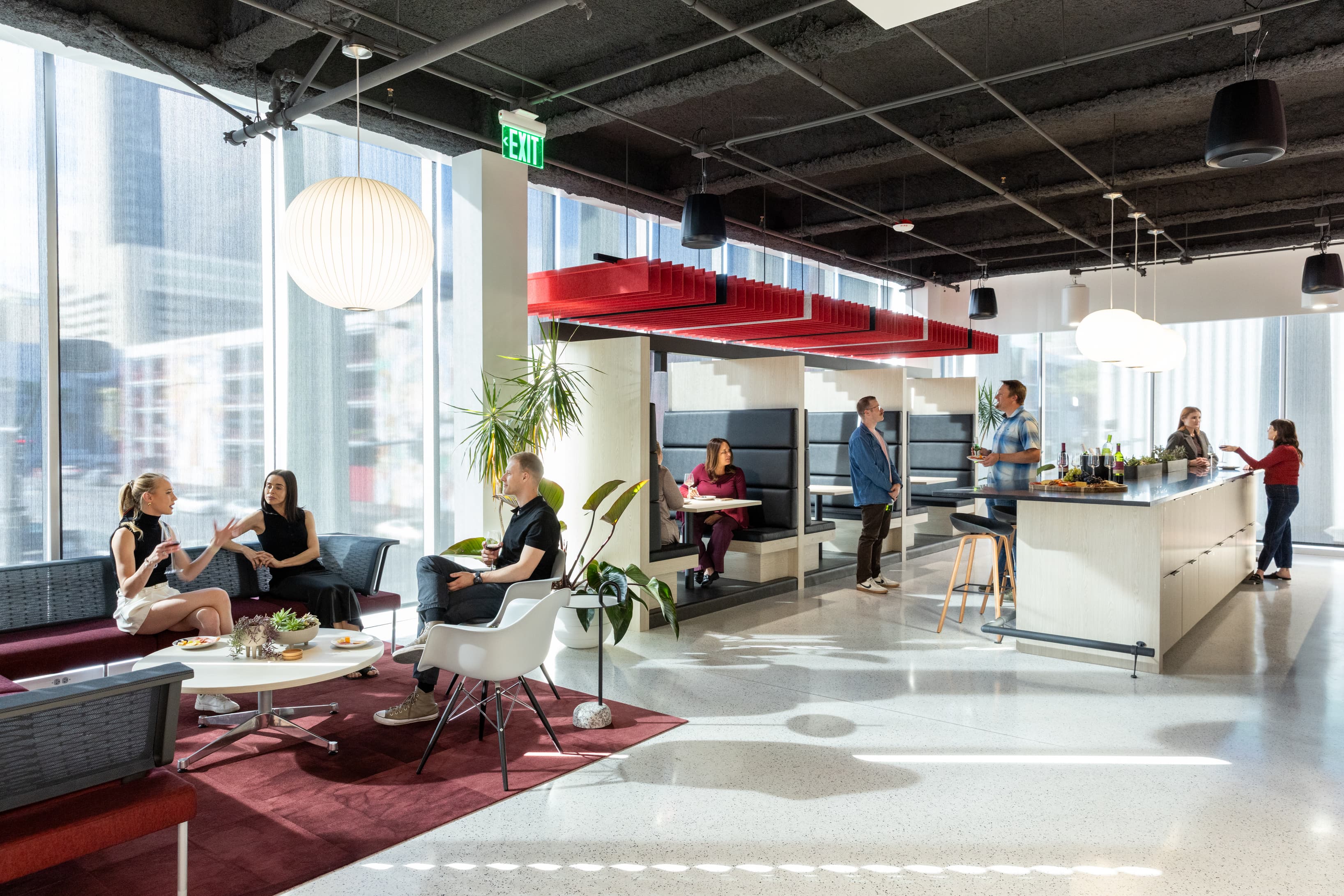 Lobby and Cafe Lobby and Cafe