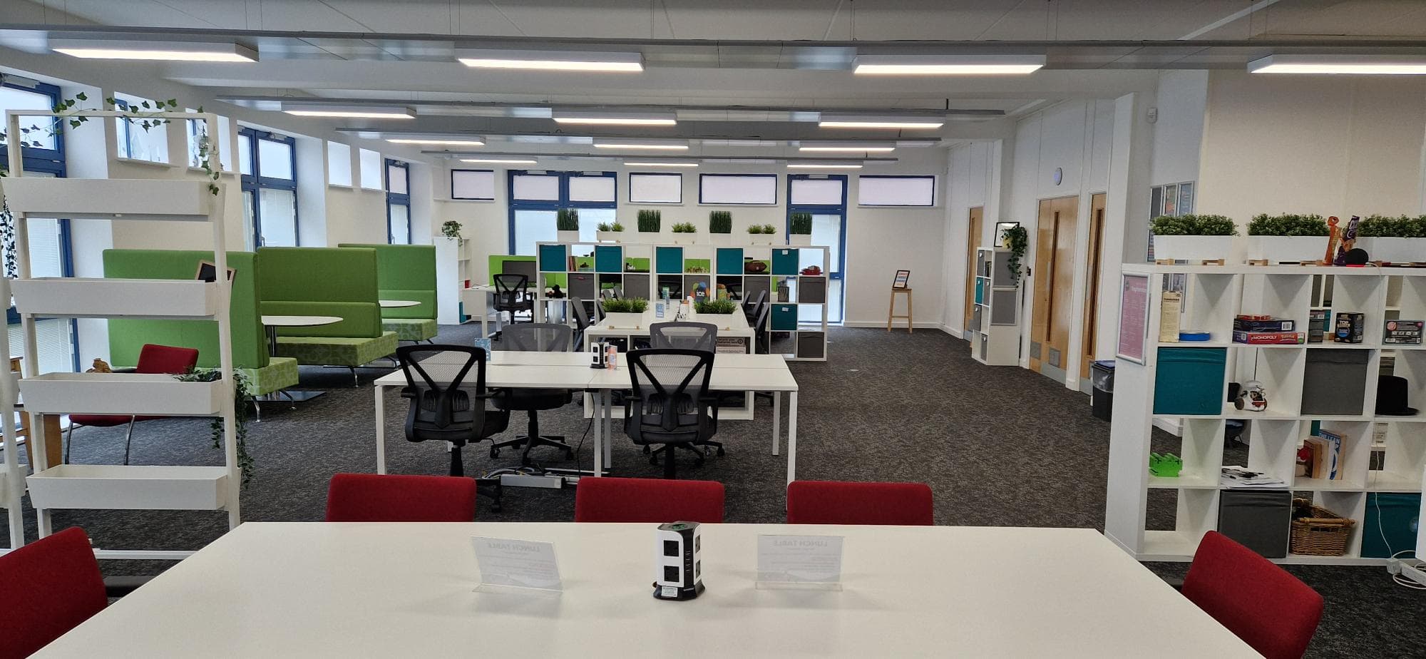 Suite 1, post fit-out Suite 1, post fit-out