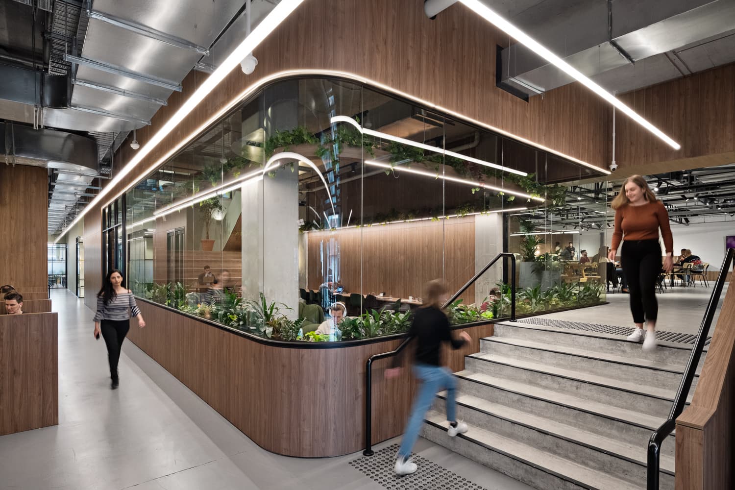 Hot Desking Area Hot Desking Area