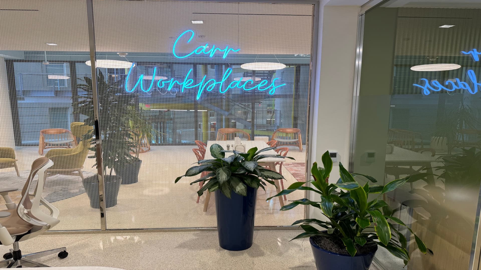 Carr Workplaces Sign Carr Workplaces Sign