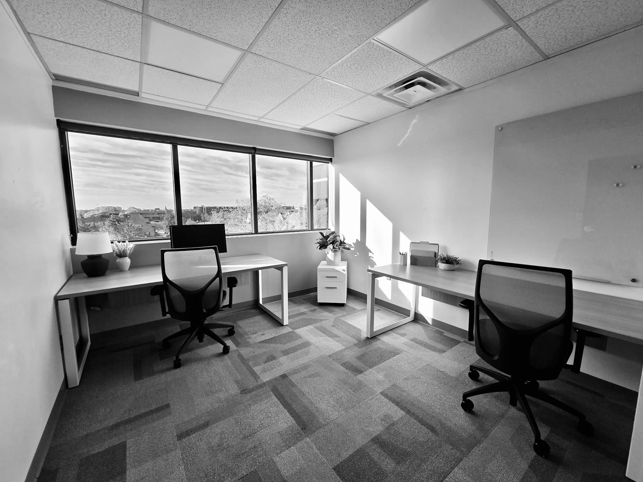 Private office with a great view Private office with a great view