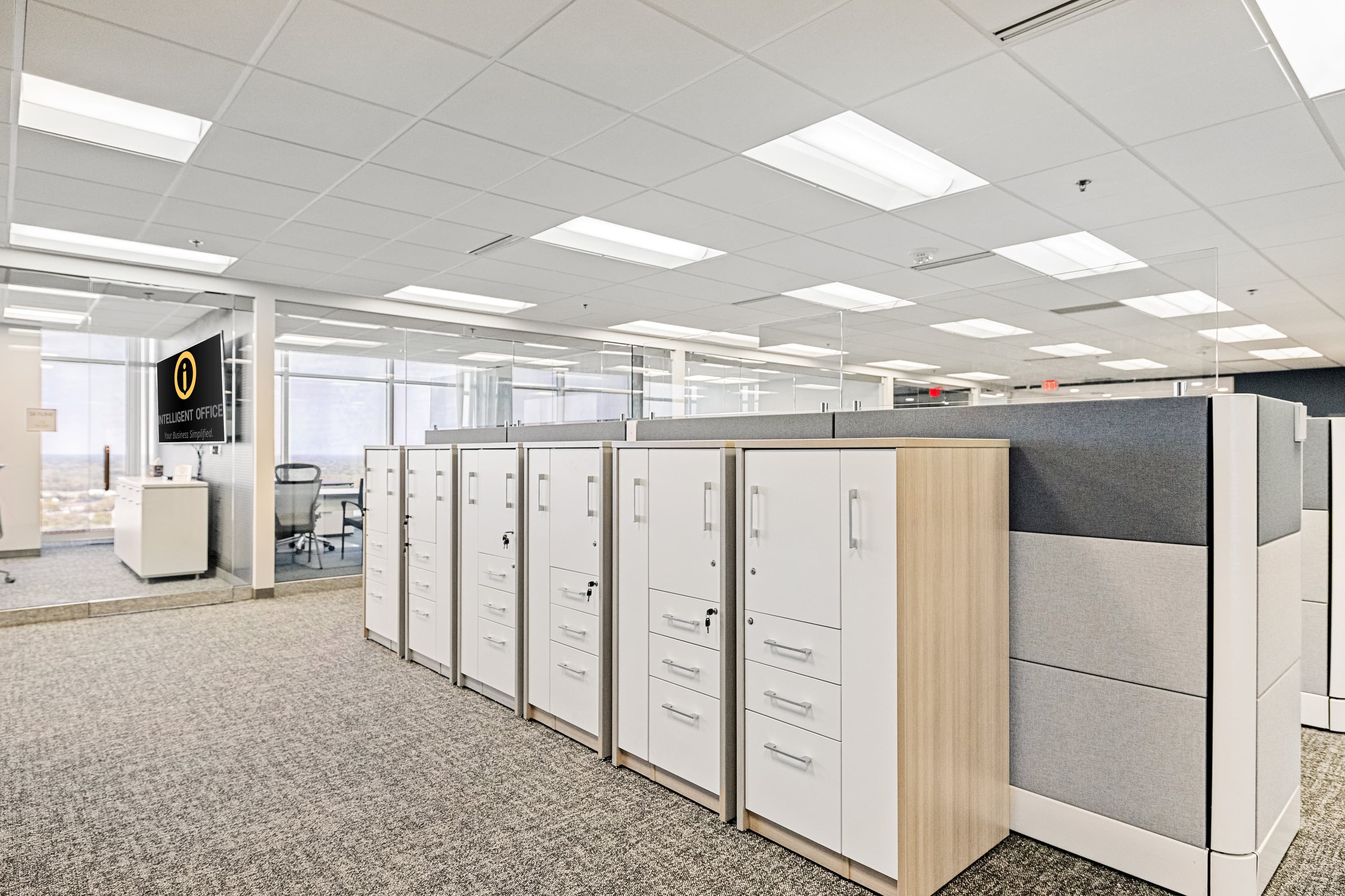 Don't want a full-time office, but need to keep items at "your office"? IO has storage cabinets & file cab drawers to help. Don't want a full-time office, but need to keep items at "your office"? IO has storage cabinets & file cab drawers to help.